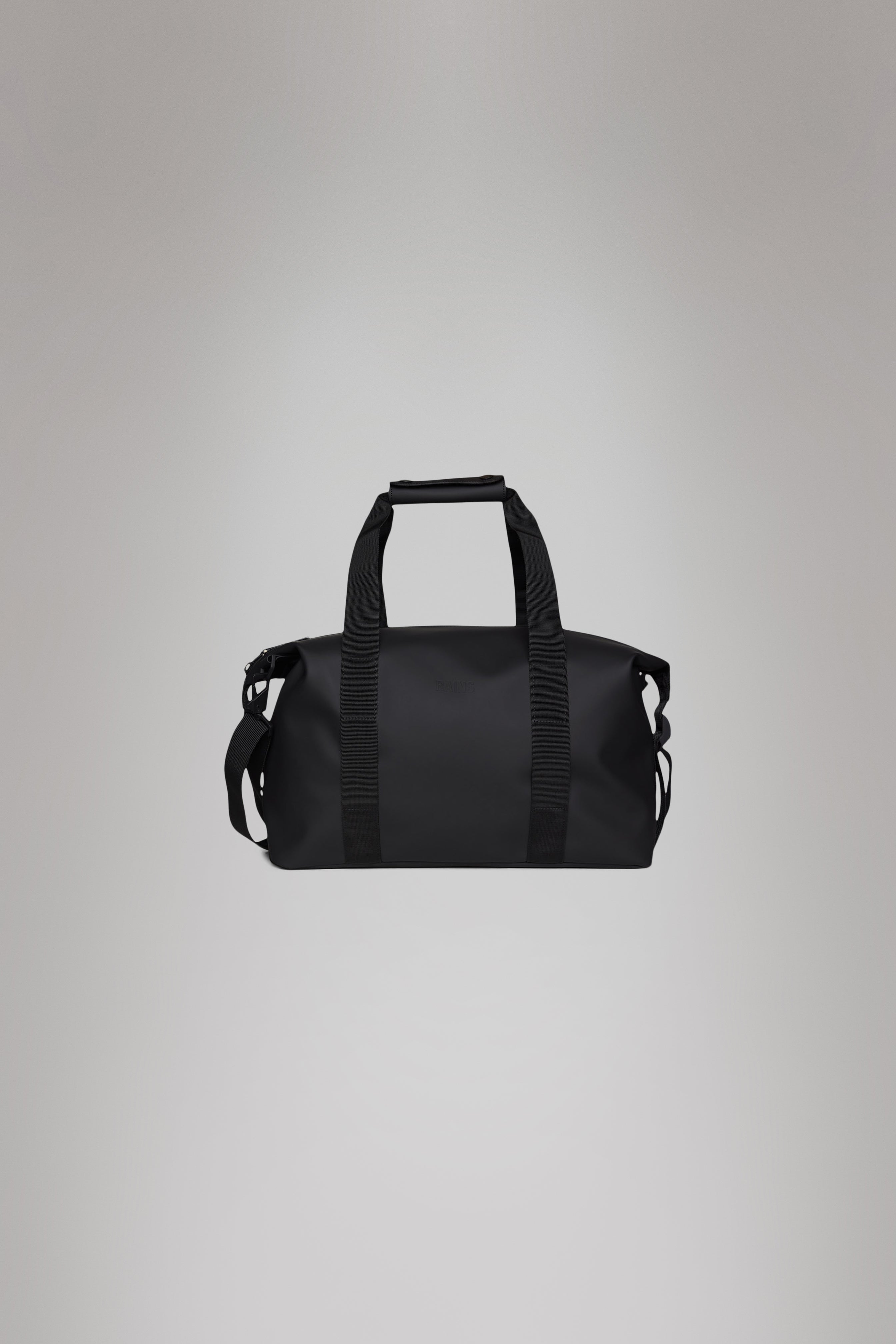 Rains Hilo Weekend Bag Small Weekender 01 Black