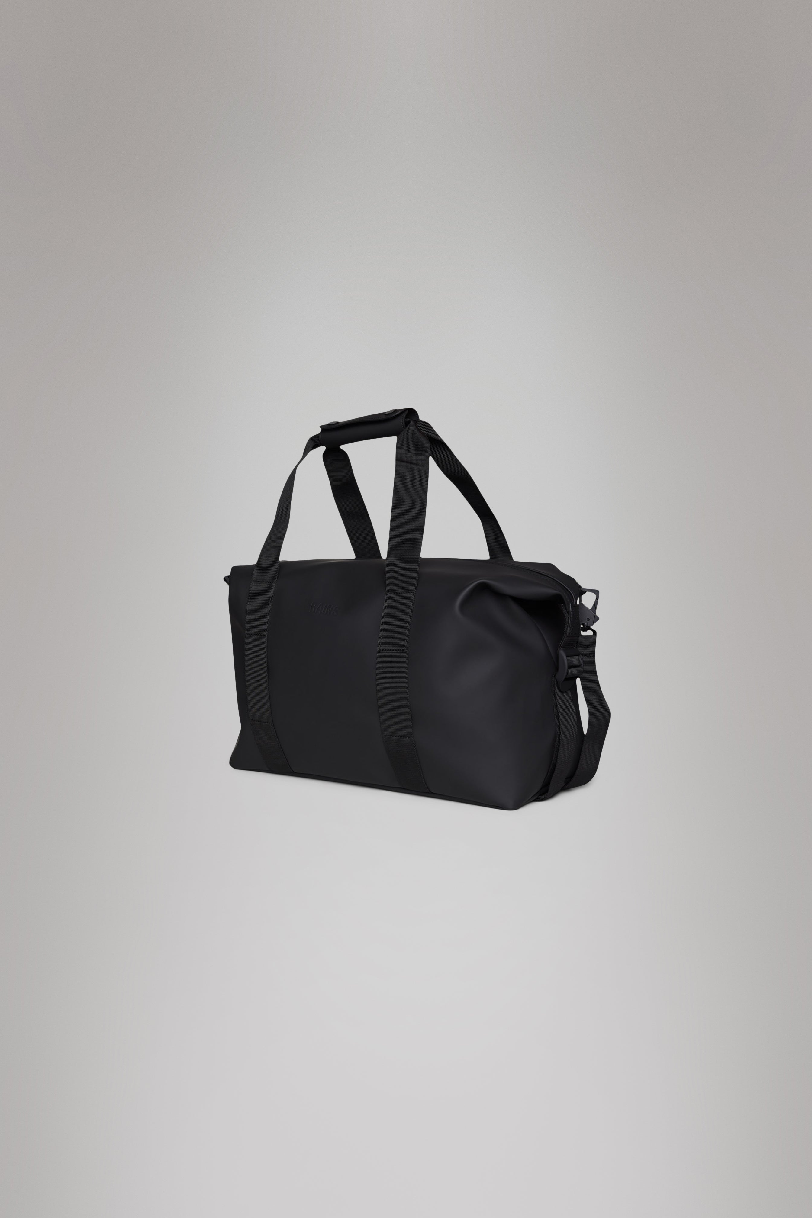 Rains Hilo Weekend Bag Small Weekender 01 Black