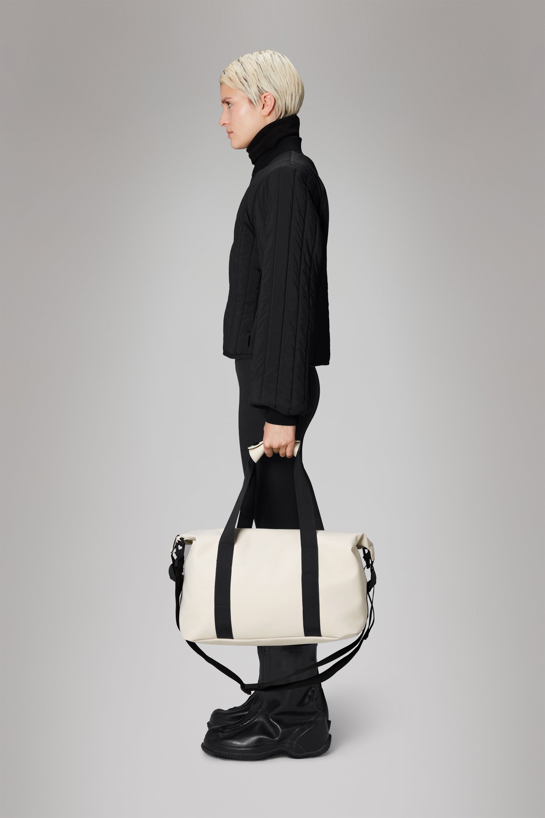 Rains Hilo Weekend Bag Small Weekender 26 Dune