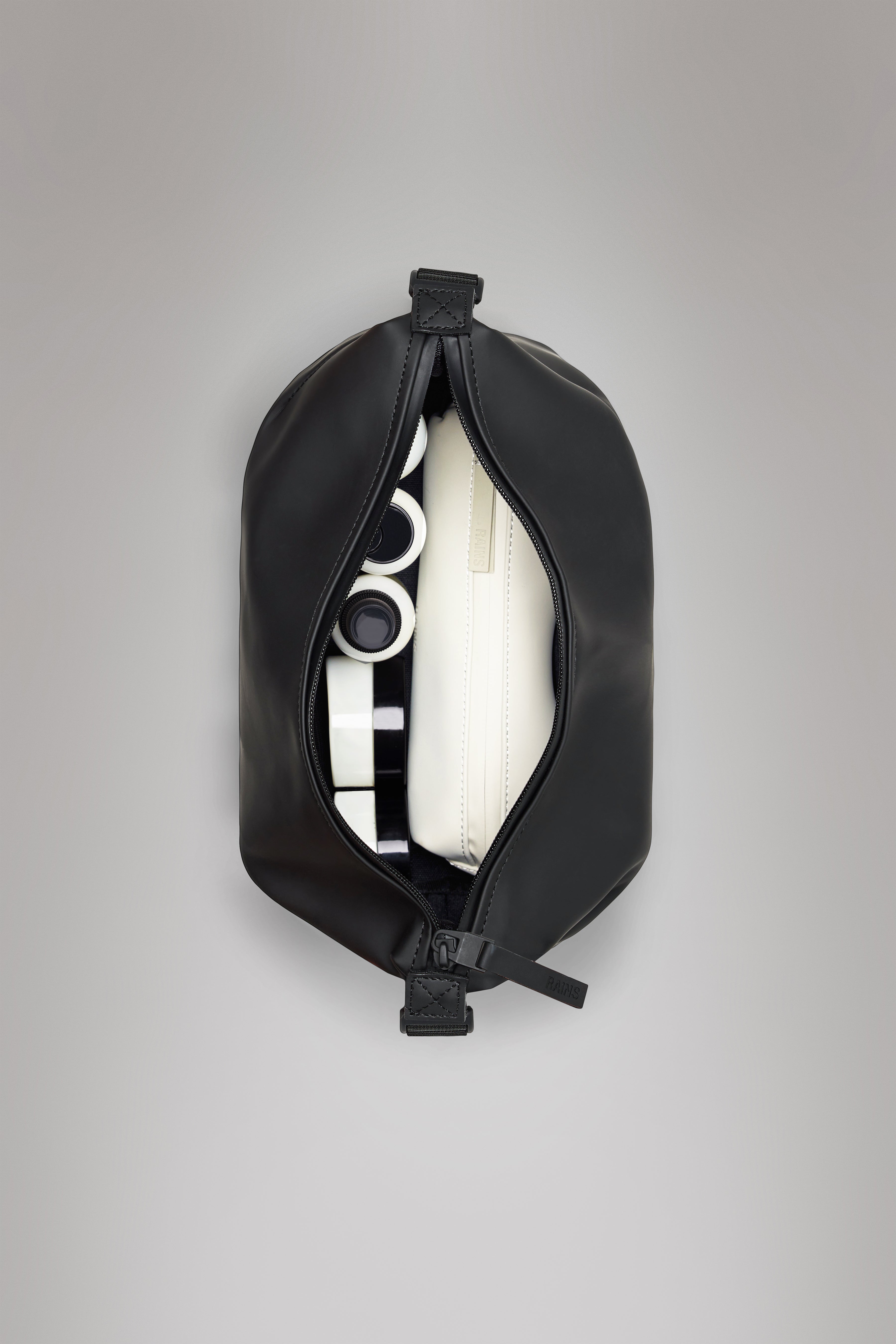 Rains Hilo Wash Bag Washbag 01 Black