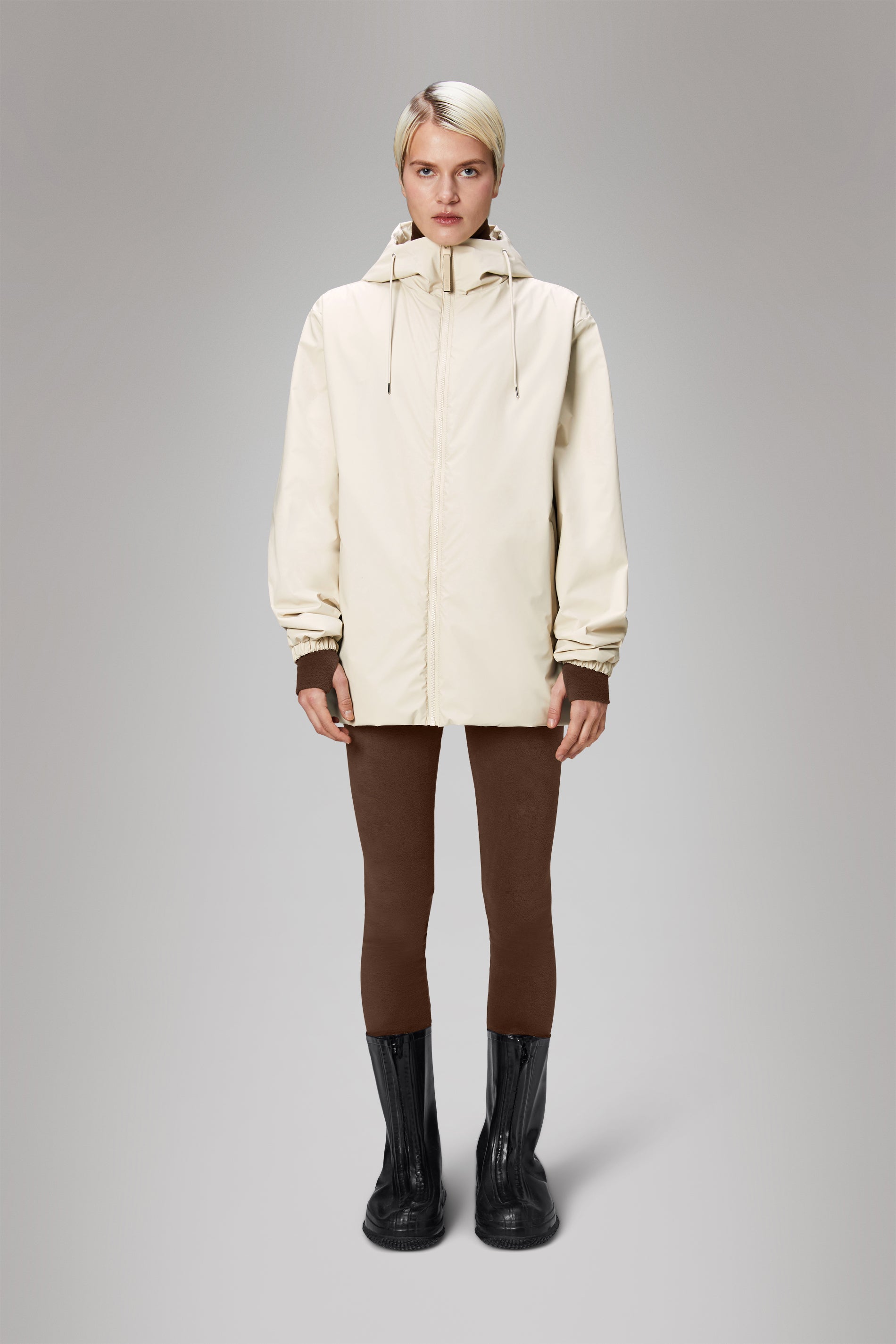 Rains Lohja Insulated Jacket Jackets 26 Dune