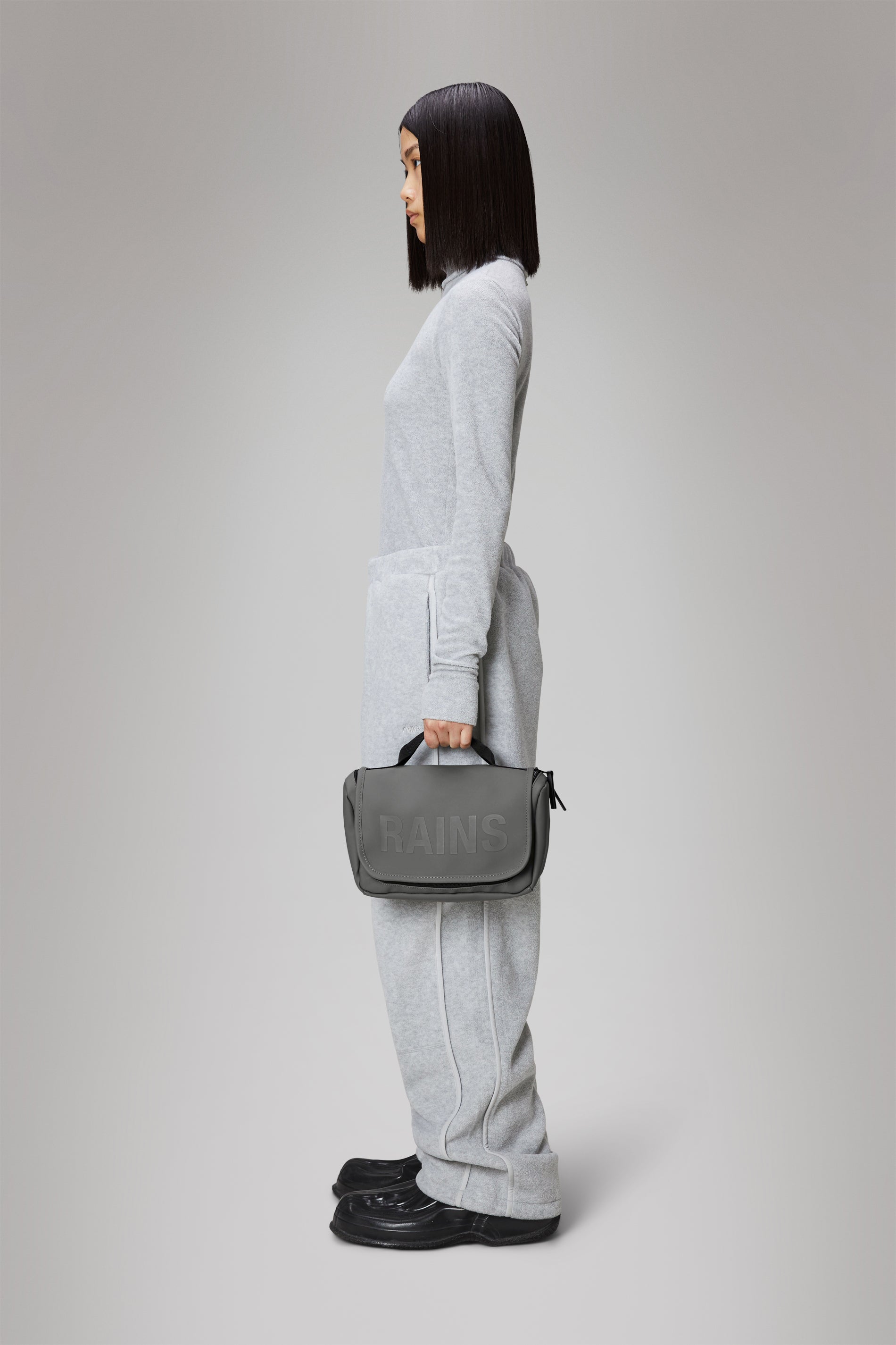 Rains Texel Wash Bag Washbag 13 Grey
