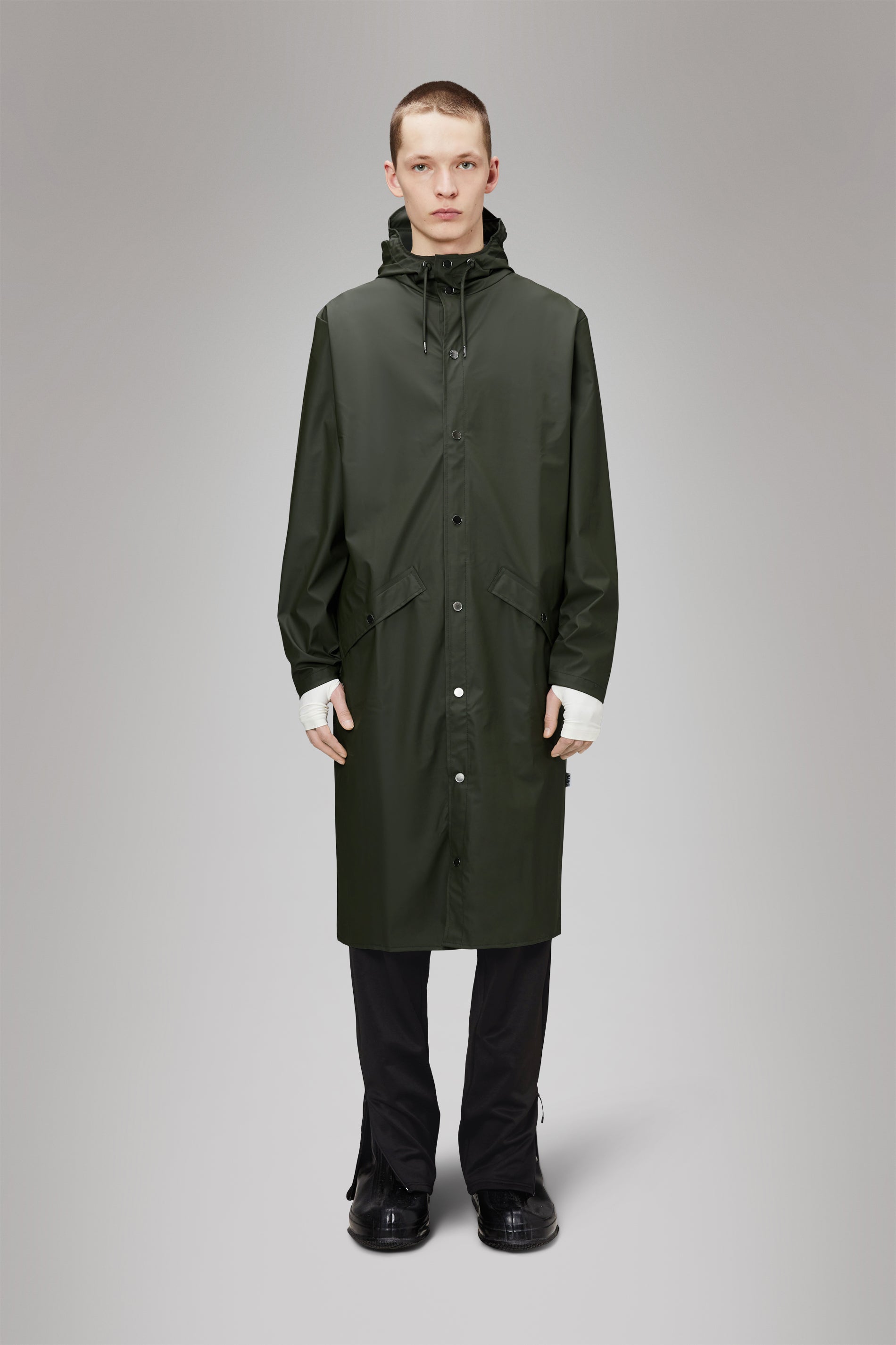 Rains Longer Jacket Jackets 03 Green