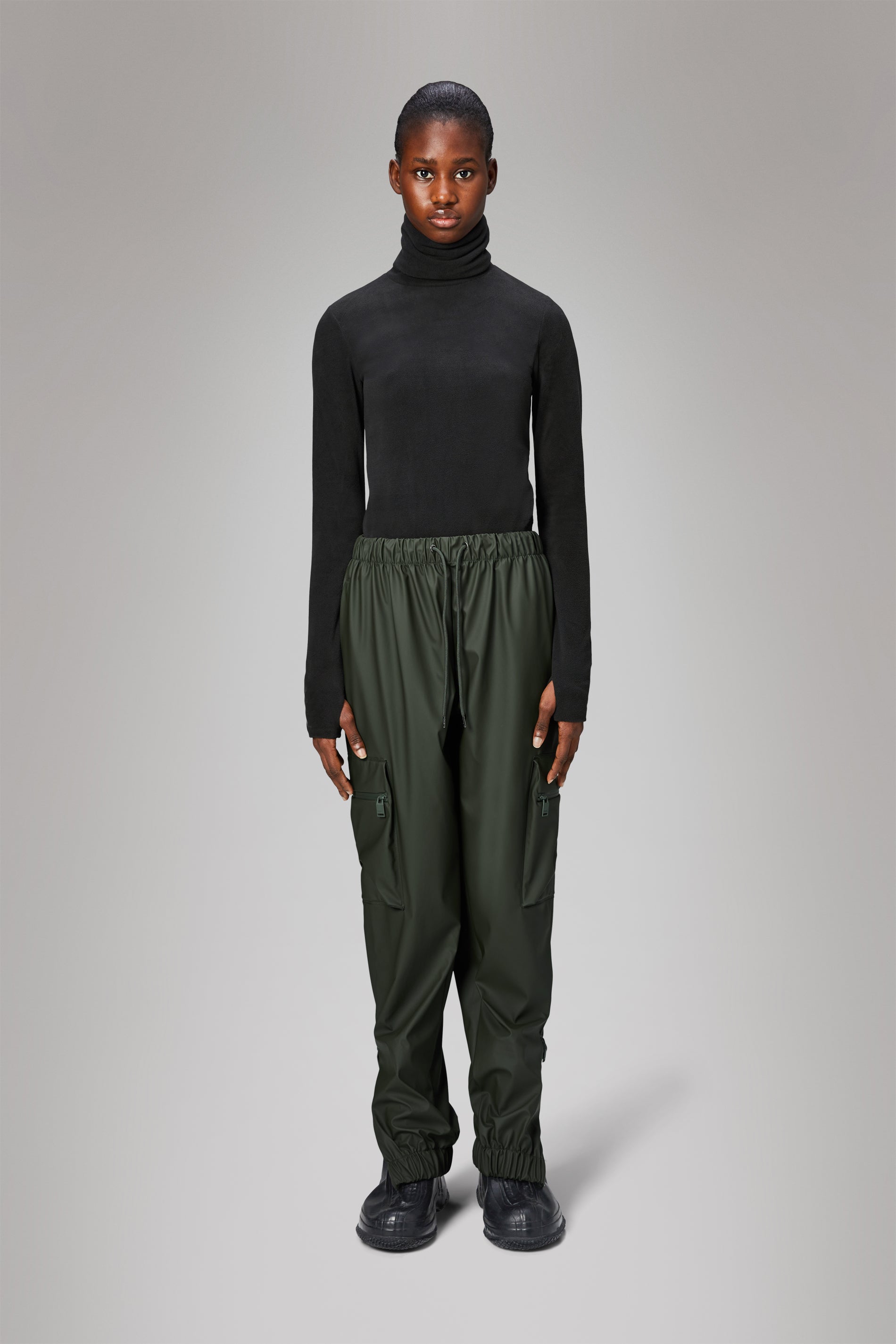 Rains Cargo Rain Pants Regular Pants 03 Green