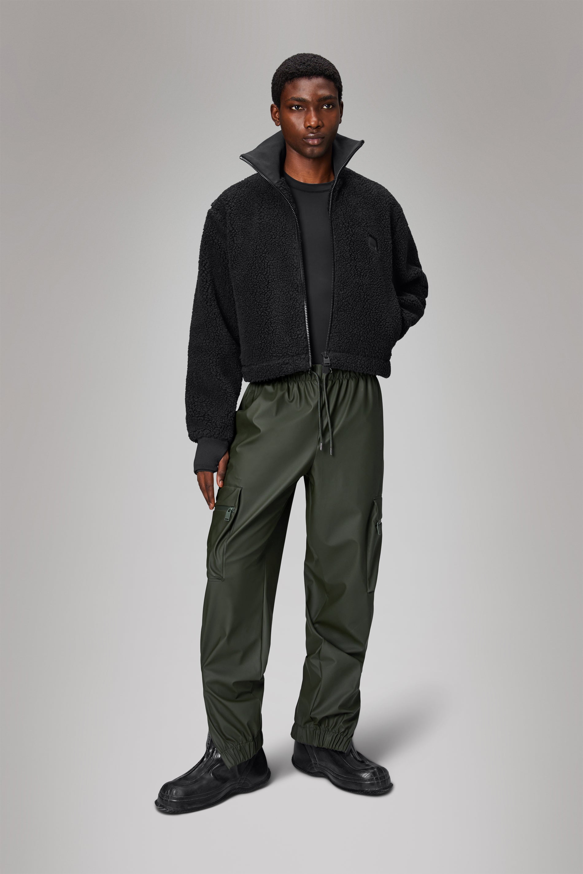 Rains Cargo Rain Pants Regular Pants 03 Green