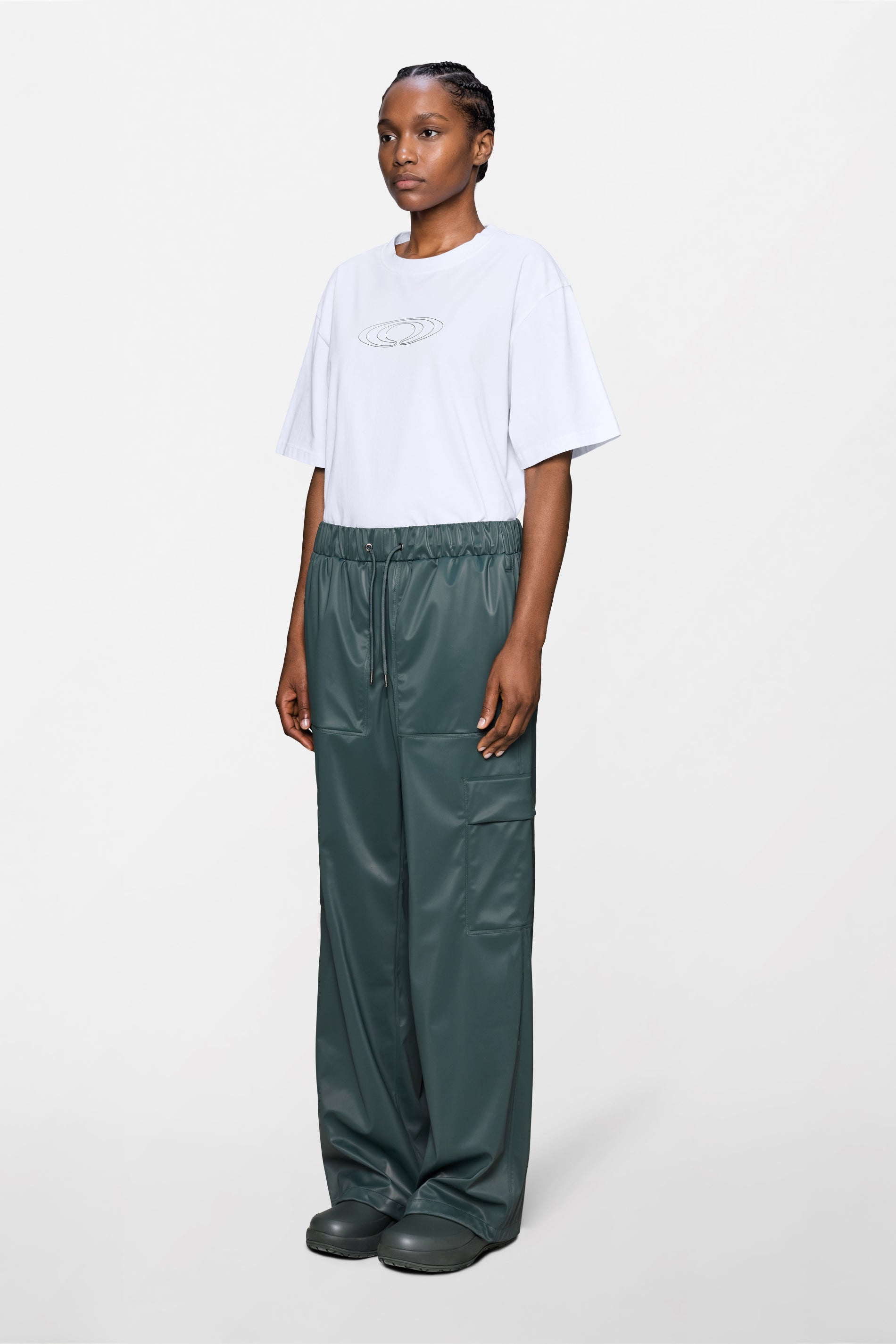 Cargo Rain Pants Wide
