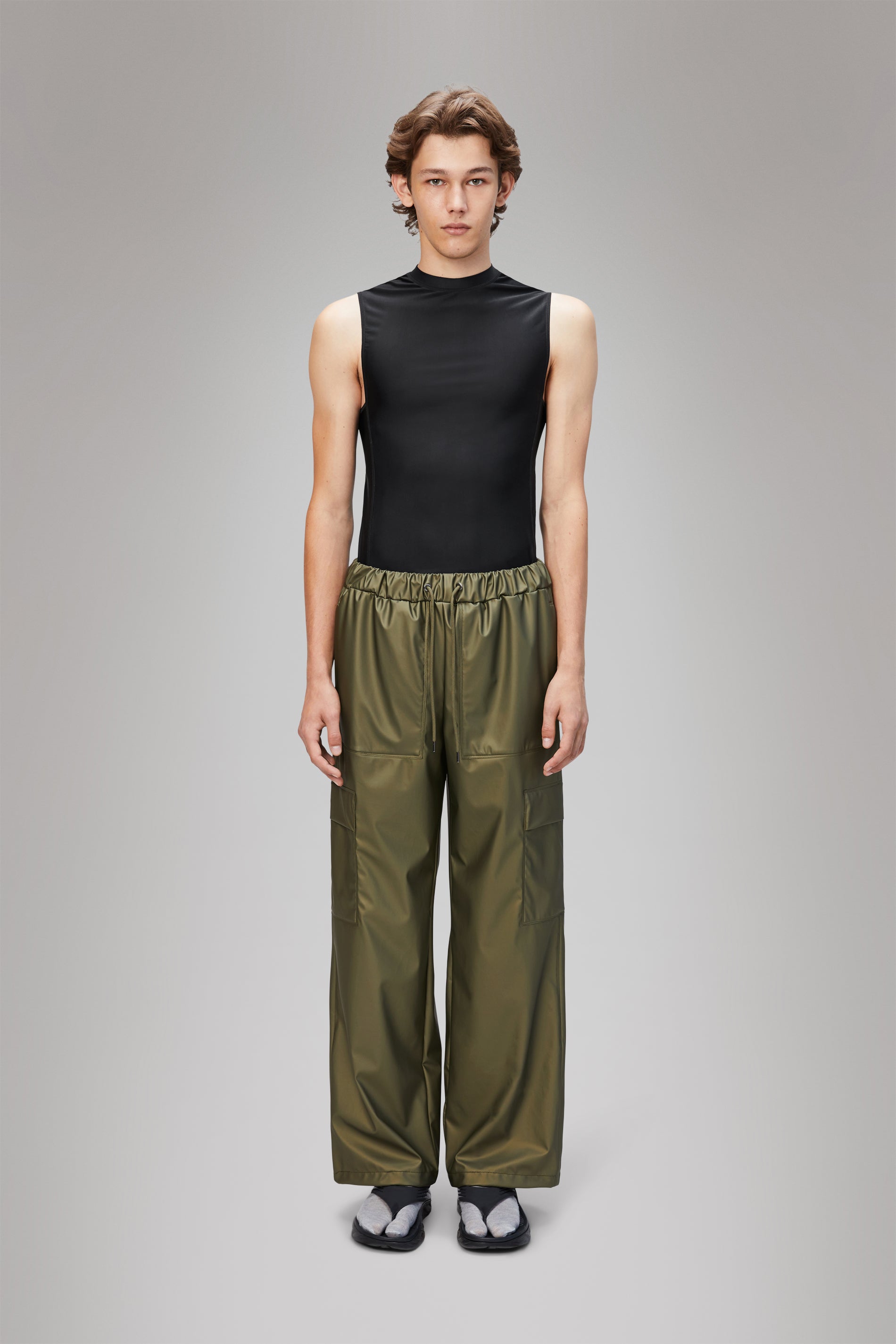 Cargo Rain Pants Wide