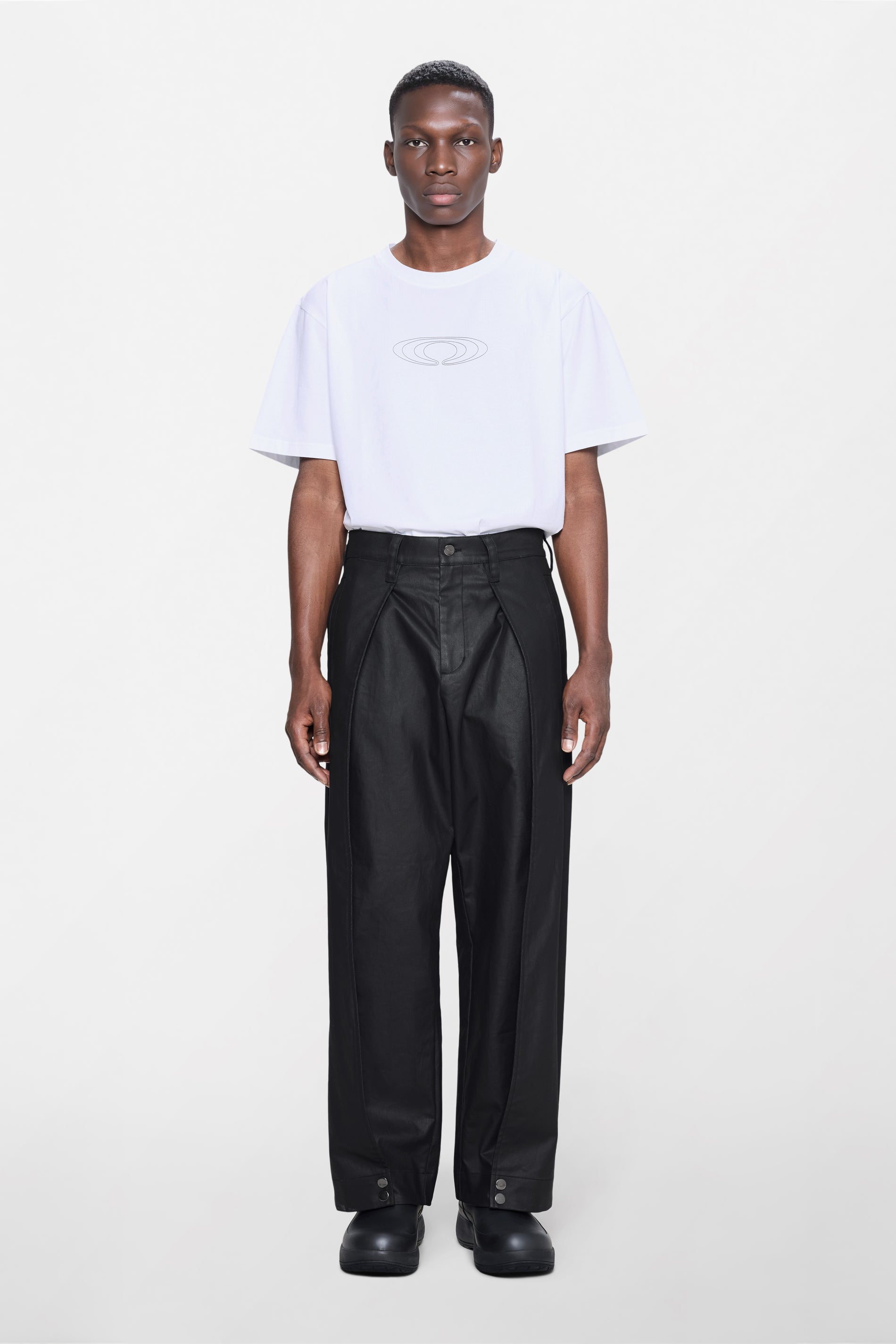 Heavy Woven Pants Wide