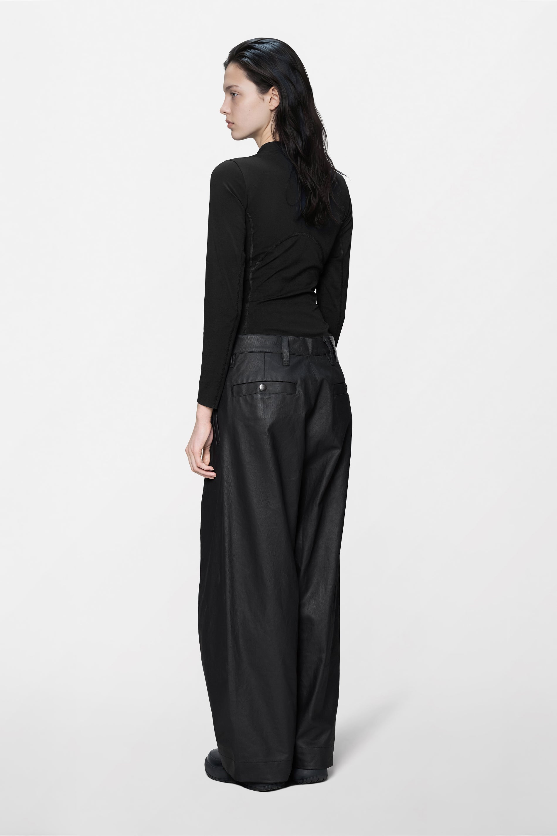 Heavy Woven Pants Wide
