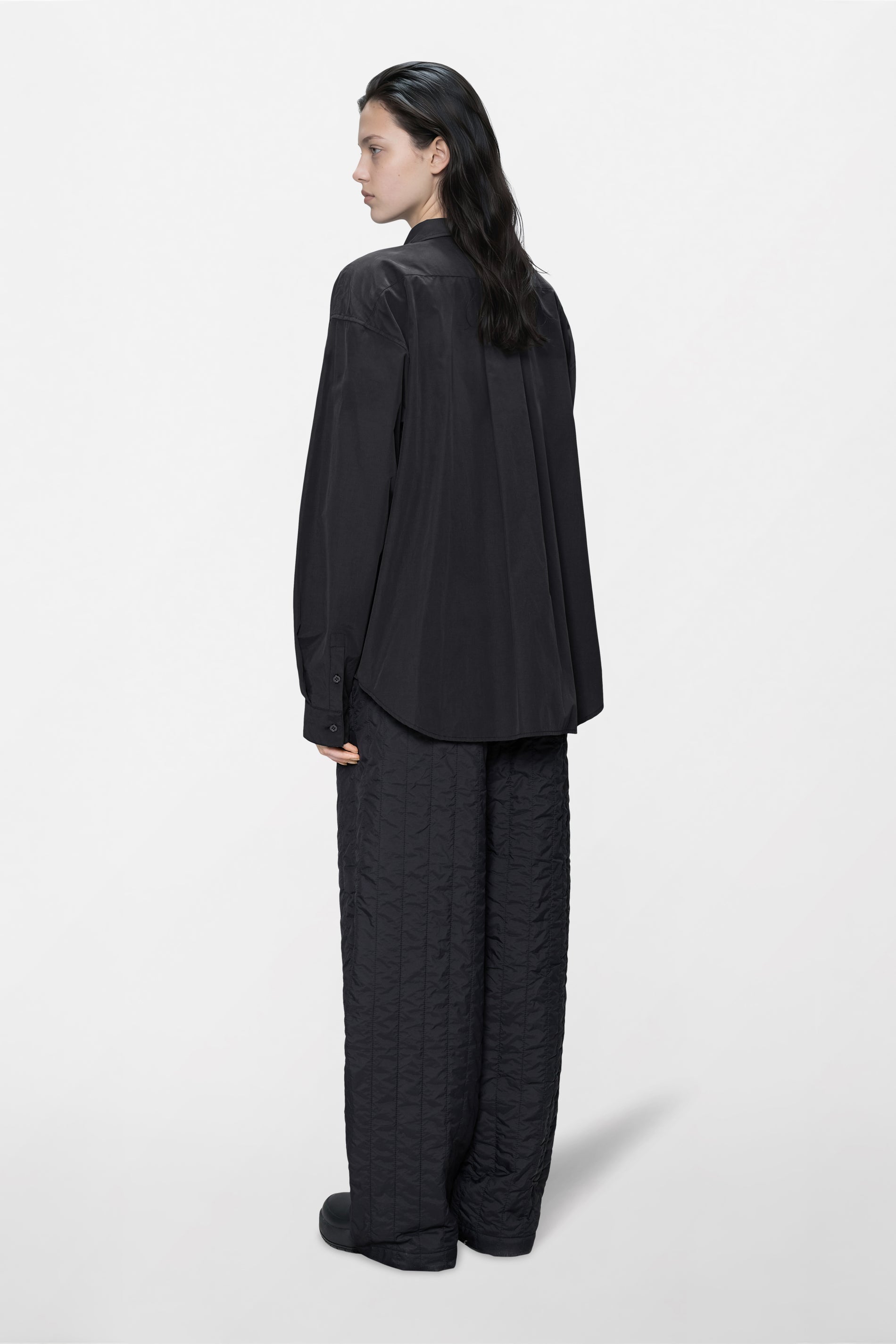 Light Woven Long Sleeve Shirt