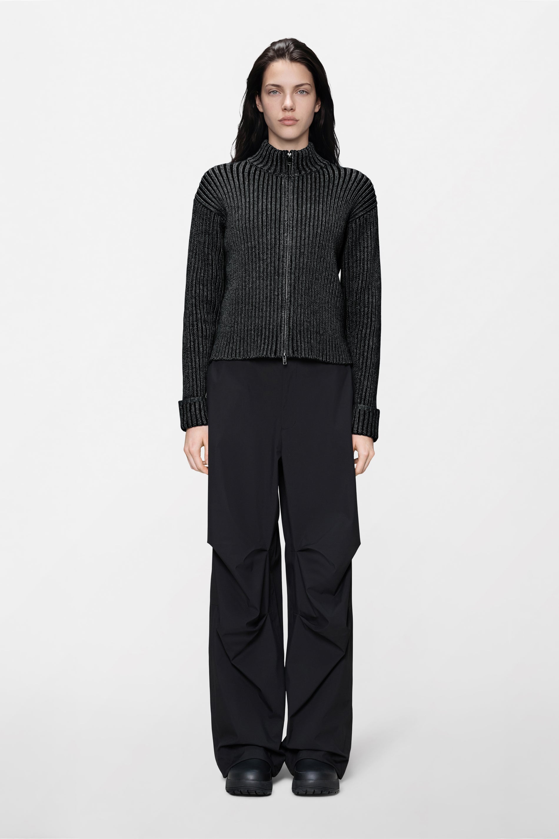 Sapa Knit W Zip Cardigan
