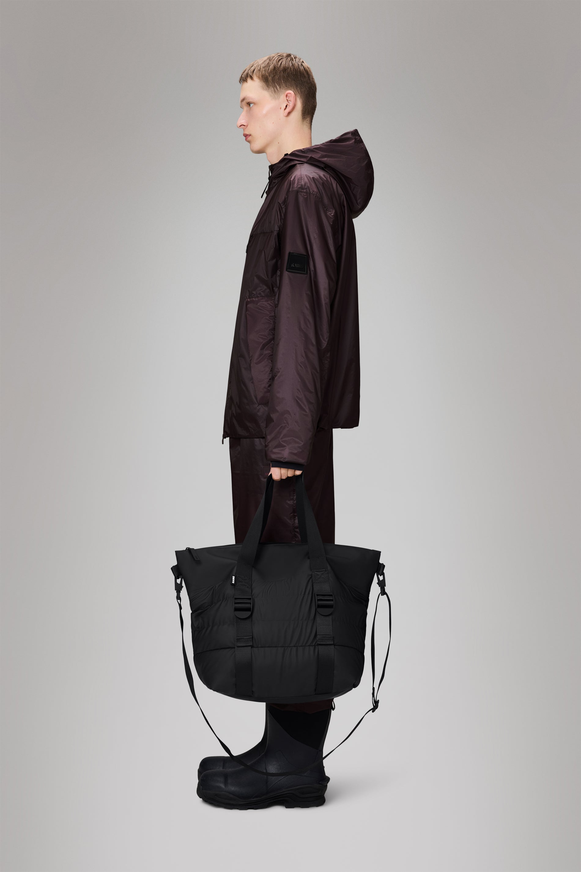 Puffer Mix Tote Bag Mini