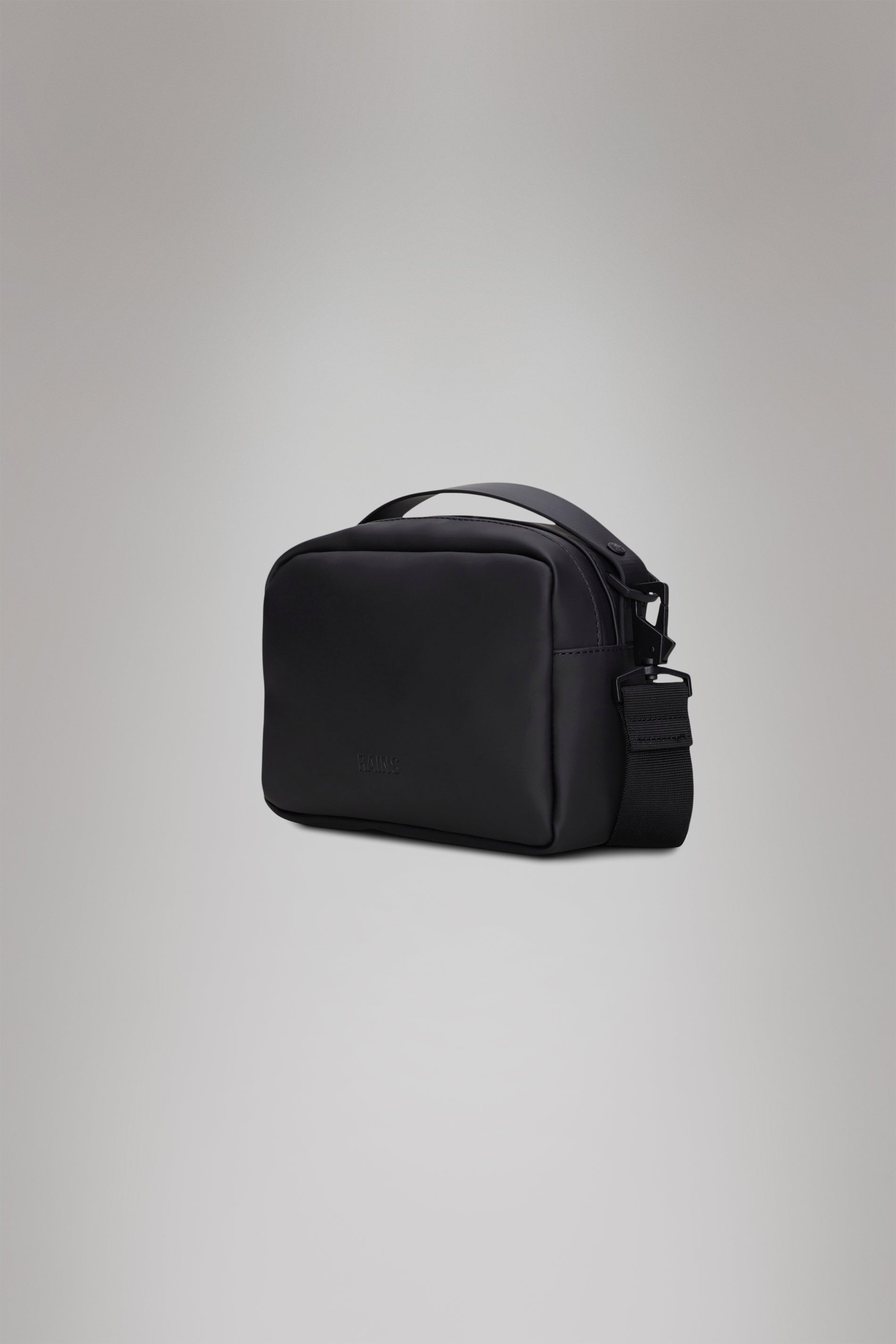 Rains Box Bag Crossbody 01 Black
