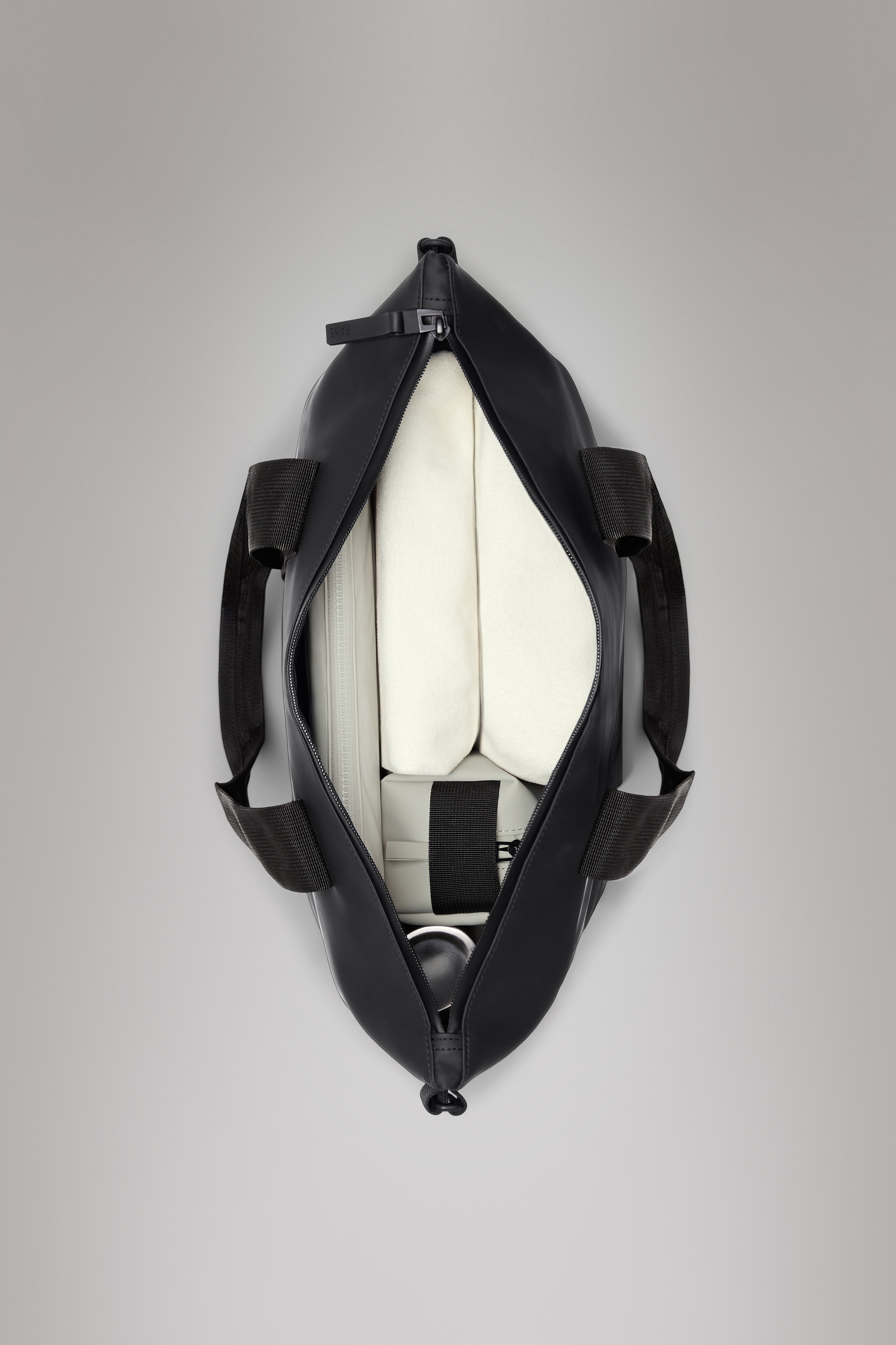 Rains Tote Bag Mini Tote 01 Black