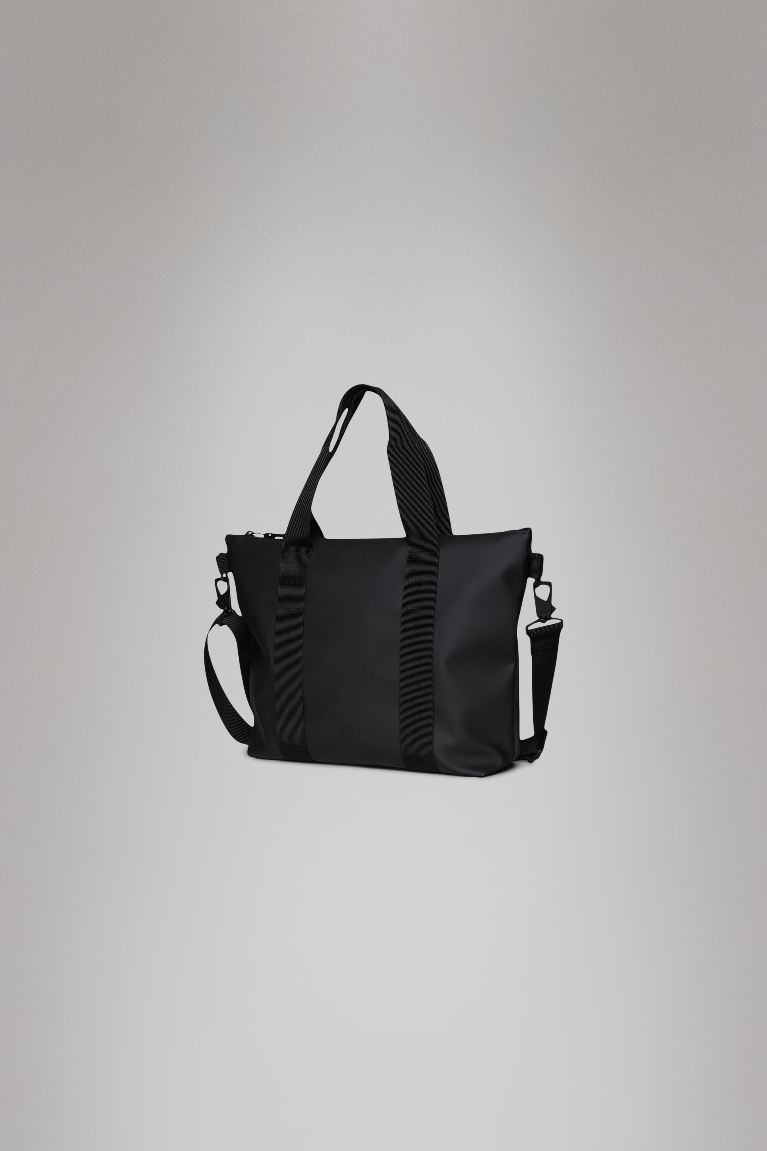 Rains Tote Bag Micro Tote 01 Black
