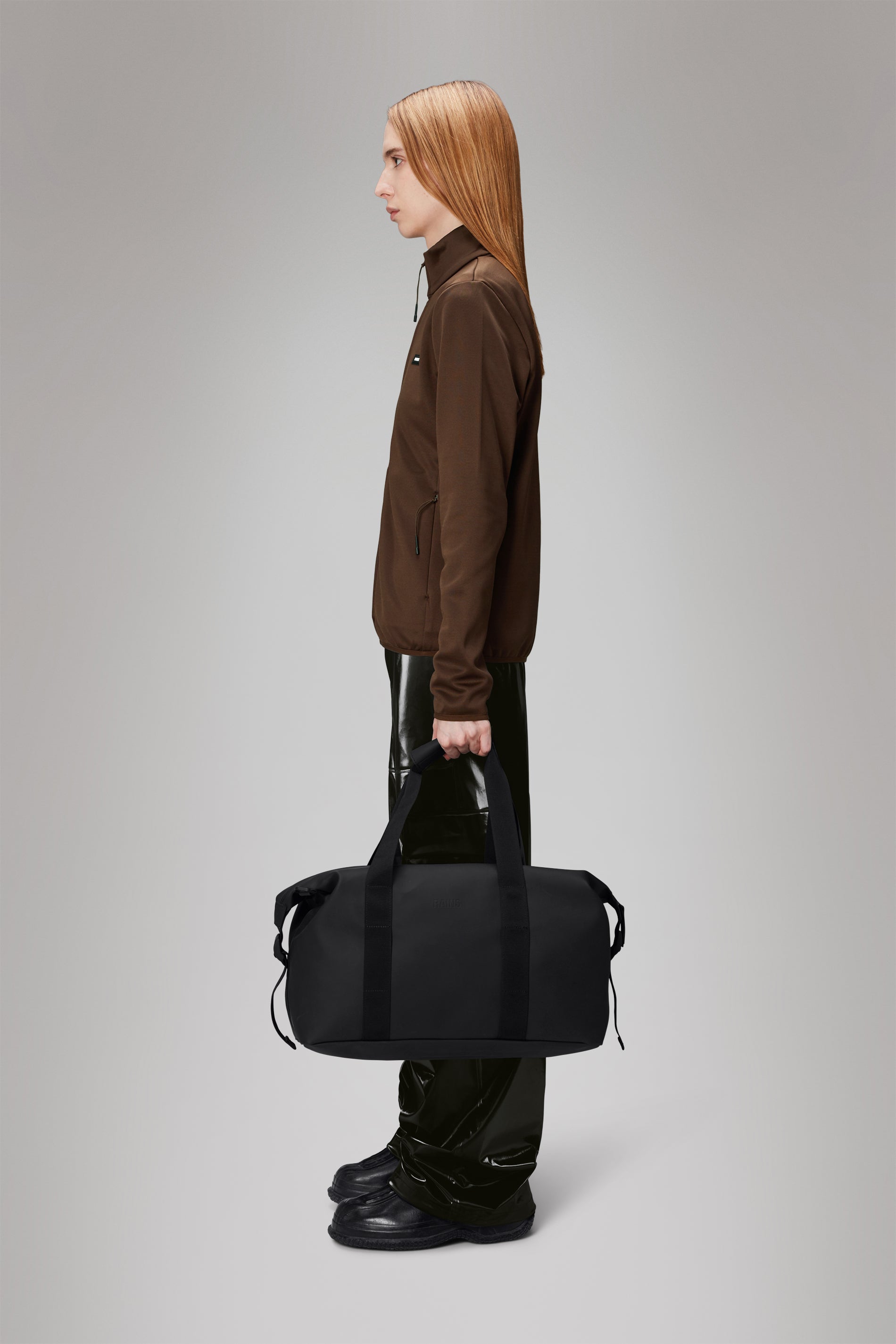 Rains Hilo Weekend Bag Small Weekender 01 Black