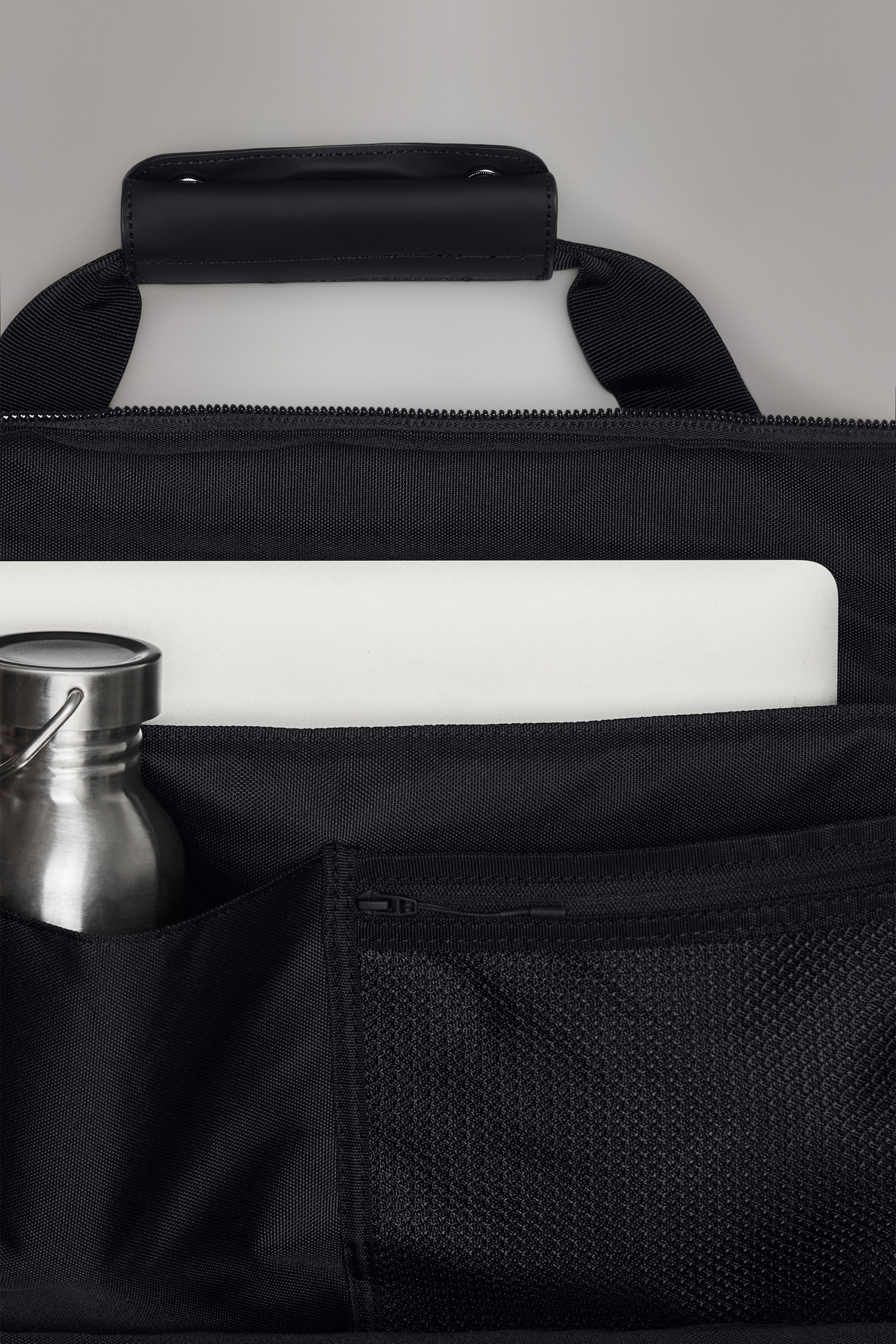 Rains Texel Tote Backpack Backpacks 01 Black