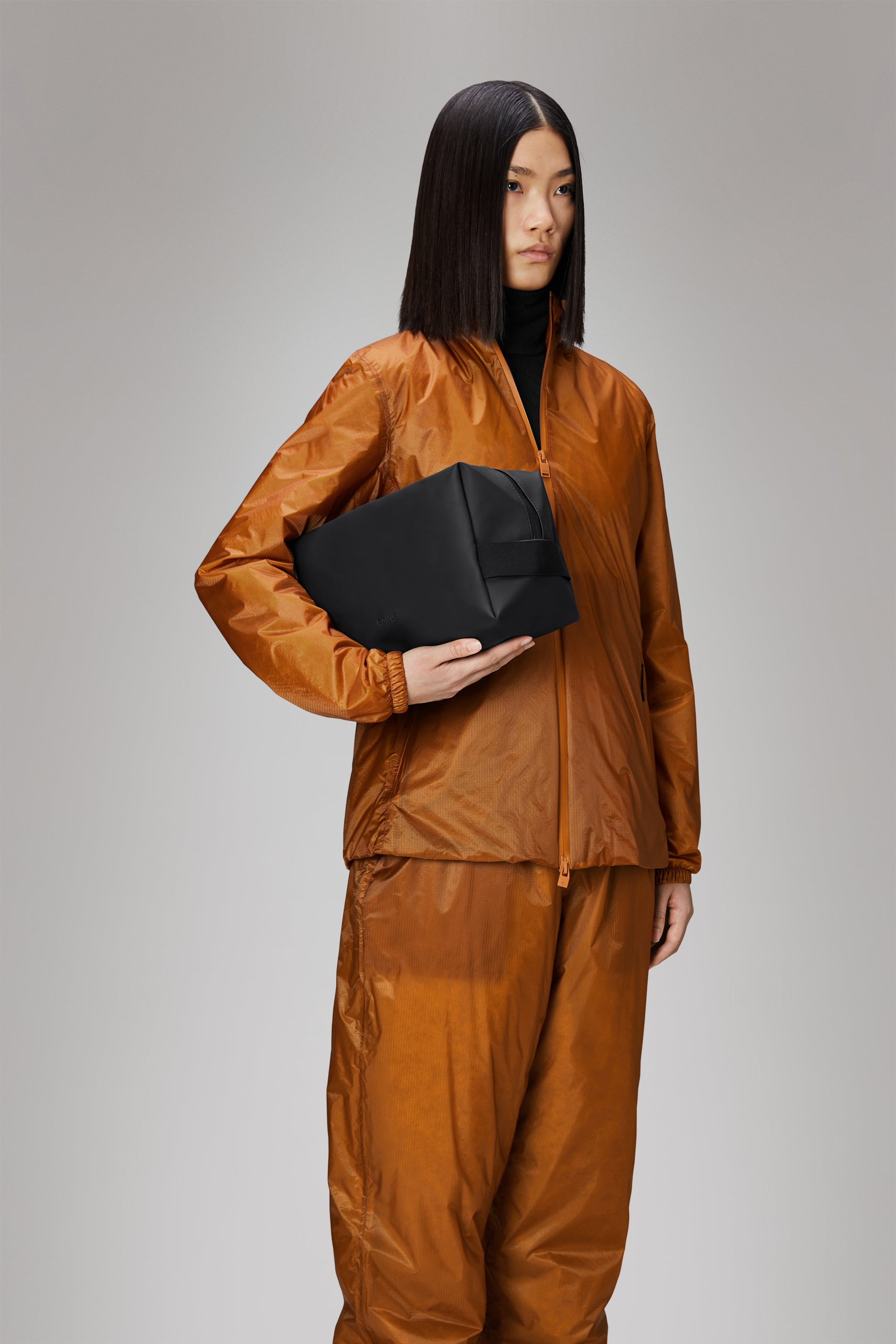 Rains Wash Bag Large Washbag 01 Black