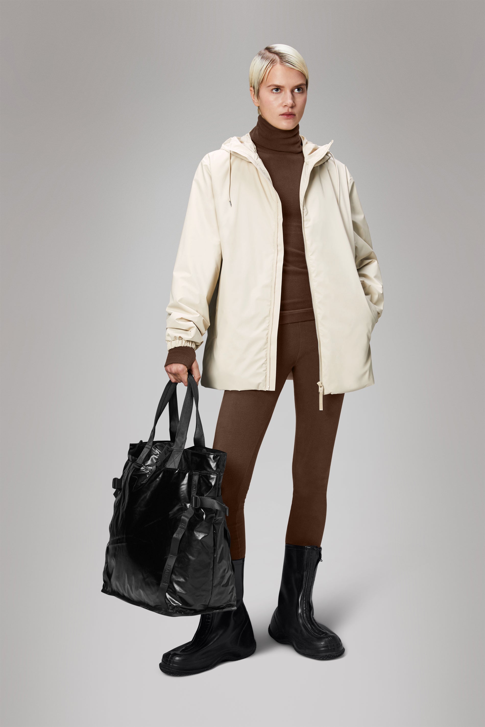 Rains Lohja Insulated Jacket Jackets 26 Dune