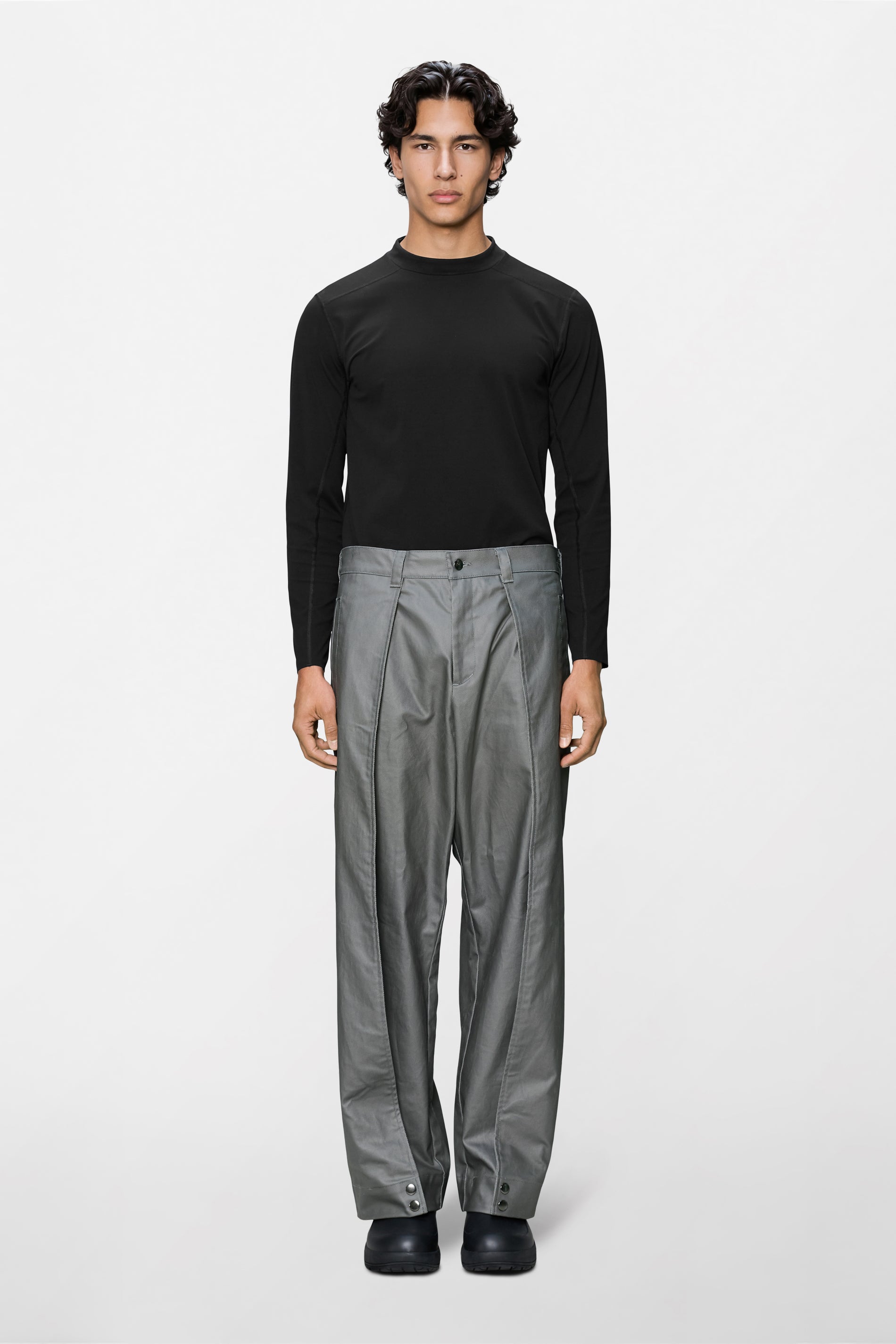 Heavy Woven Pants Wide