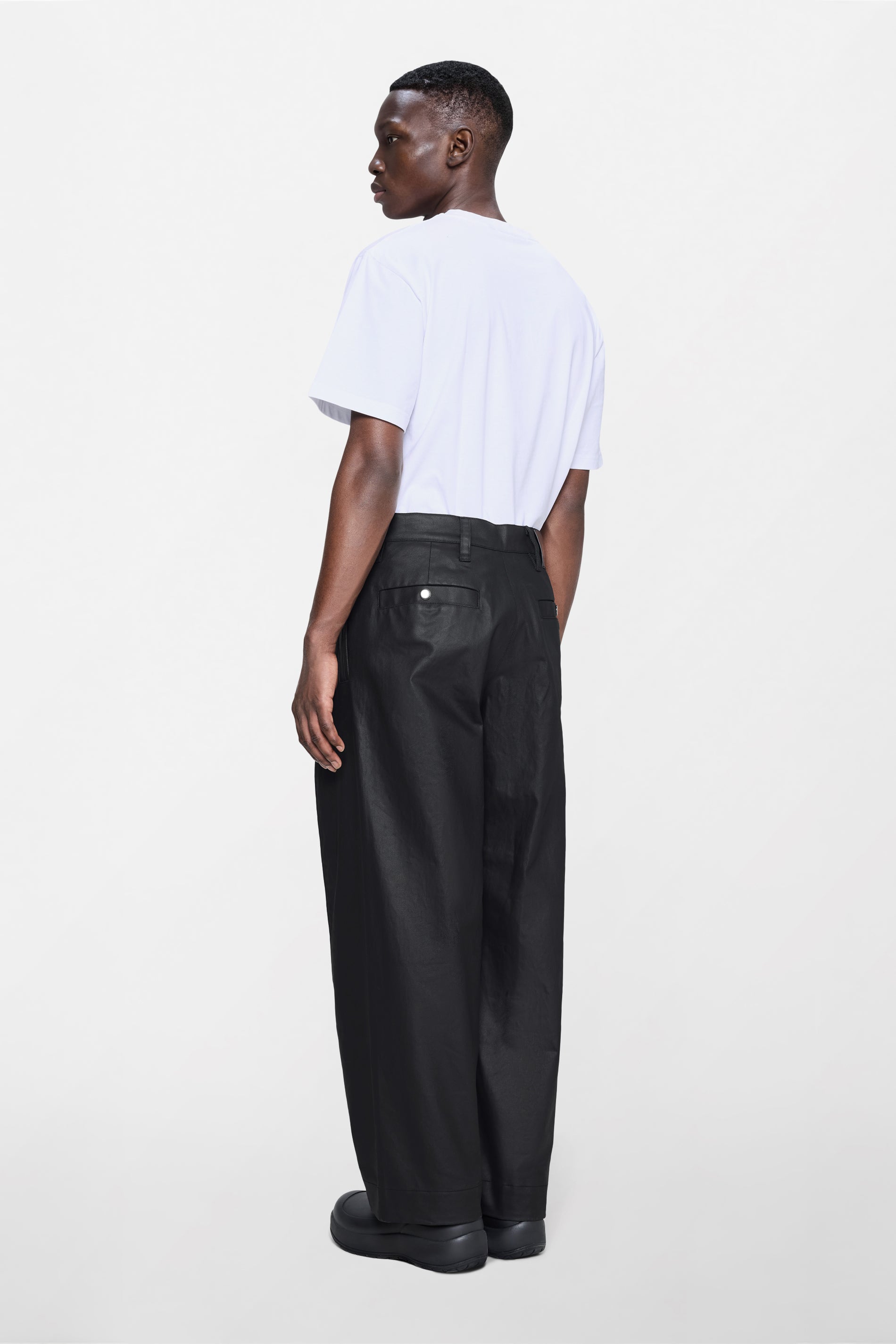 Heavy Woven Pants Wide
