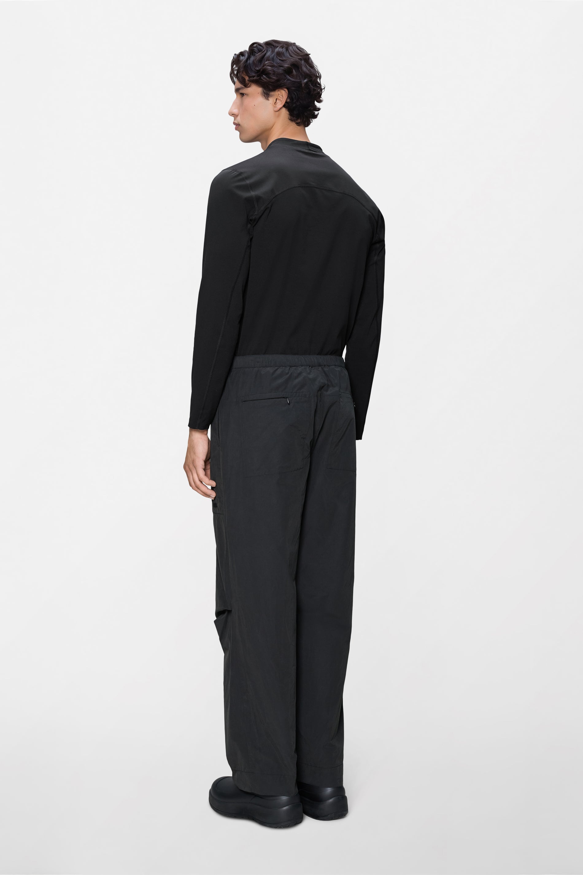 Light Woven Pants Wide