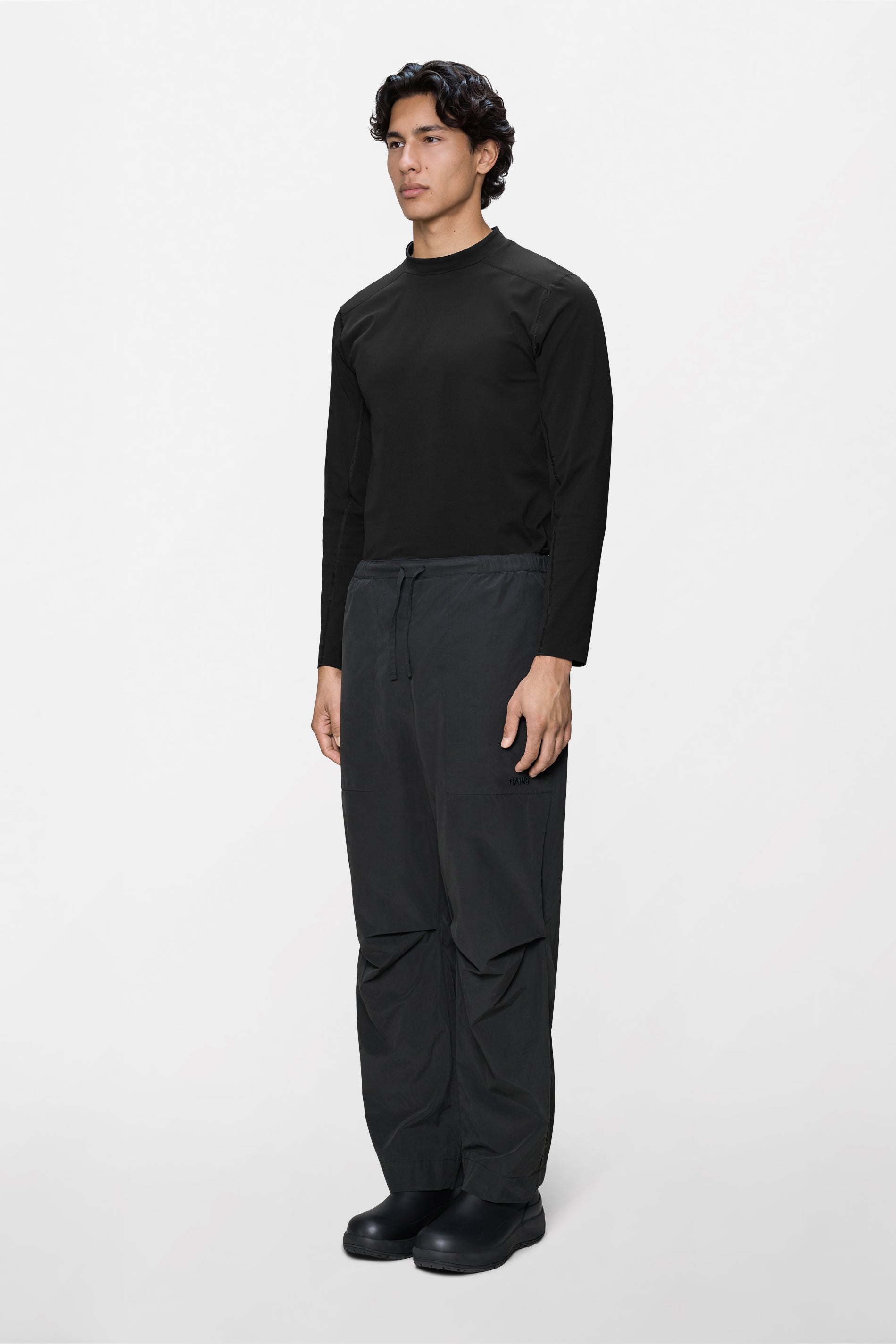 Light Woven Pants Wide