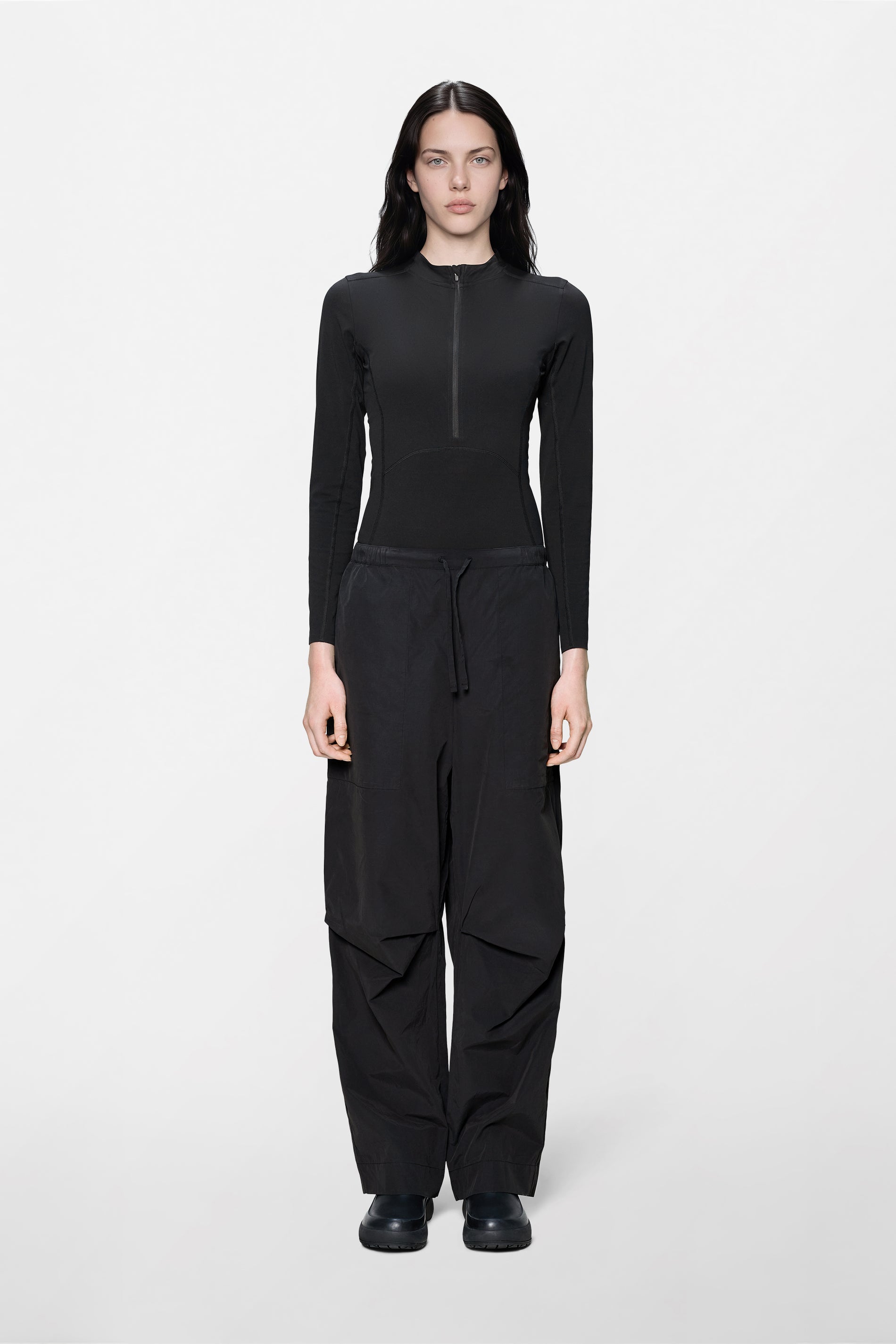 Light Woven Pants Wide
