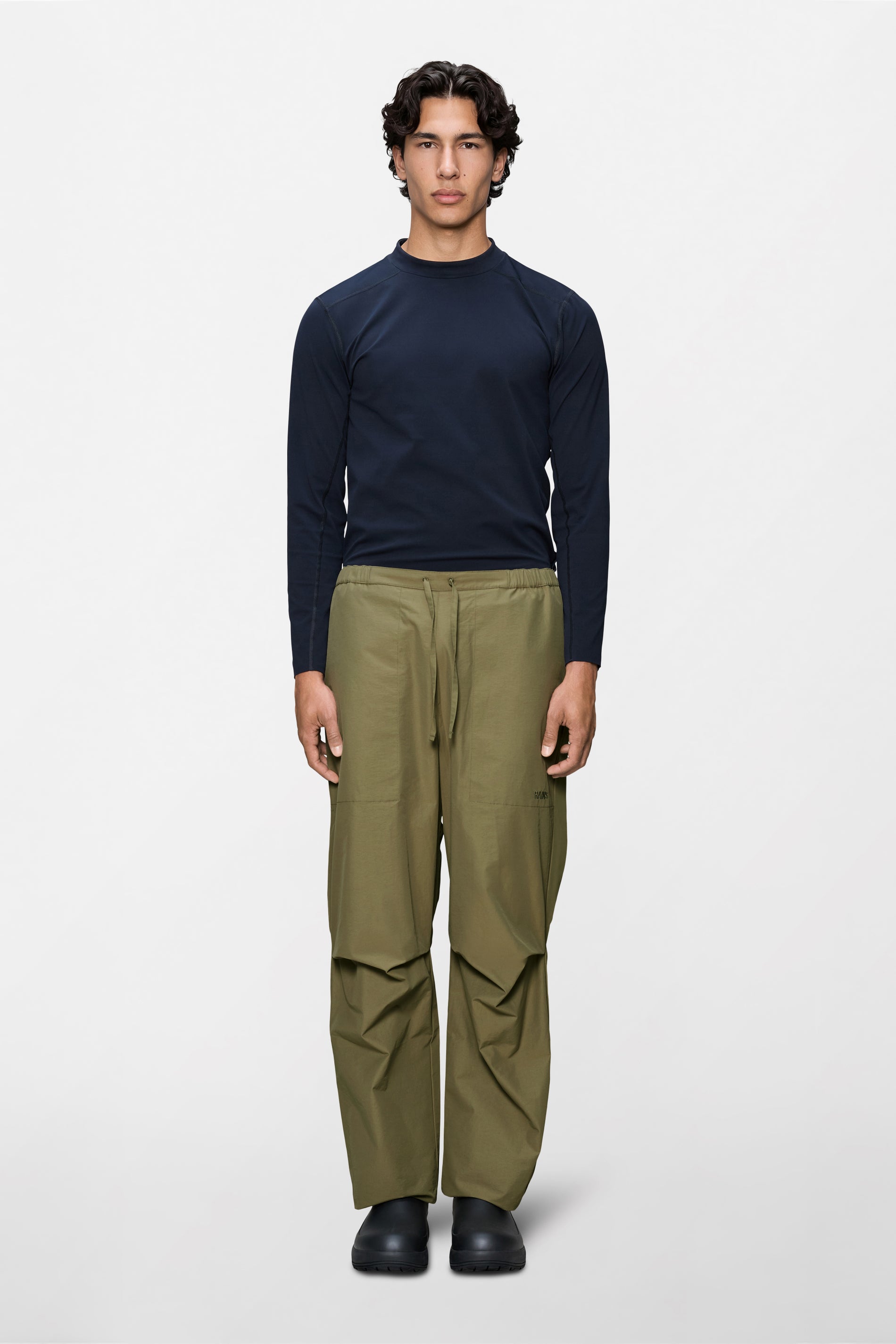 Light Woven Pants Wide