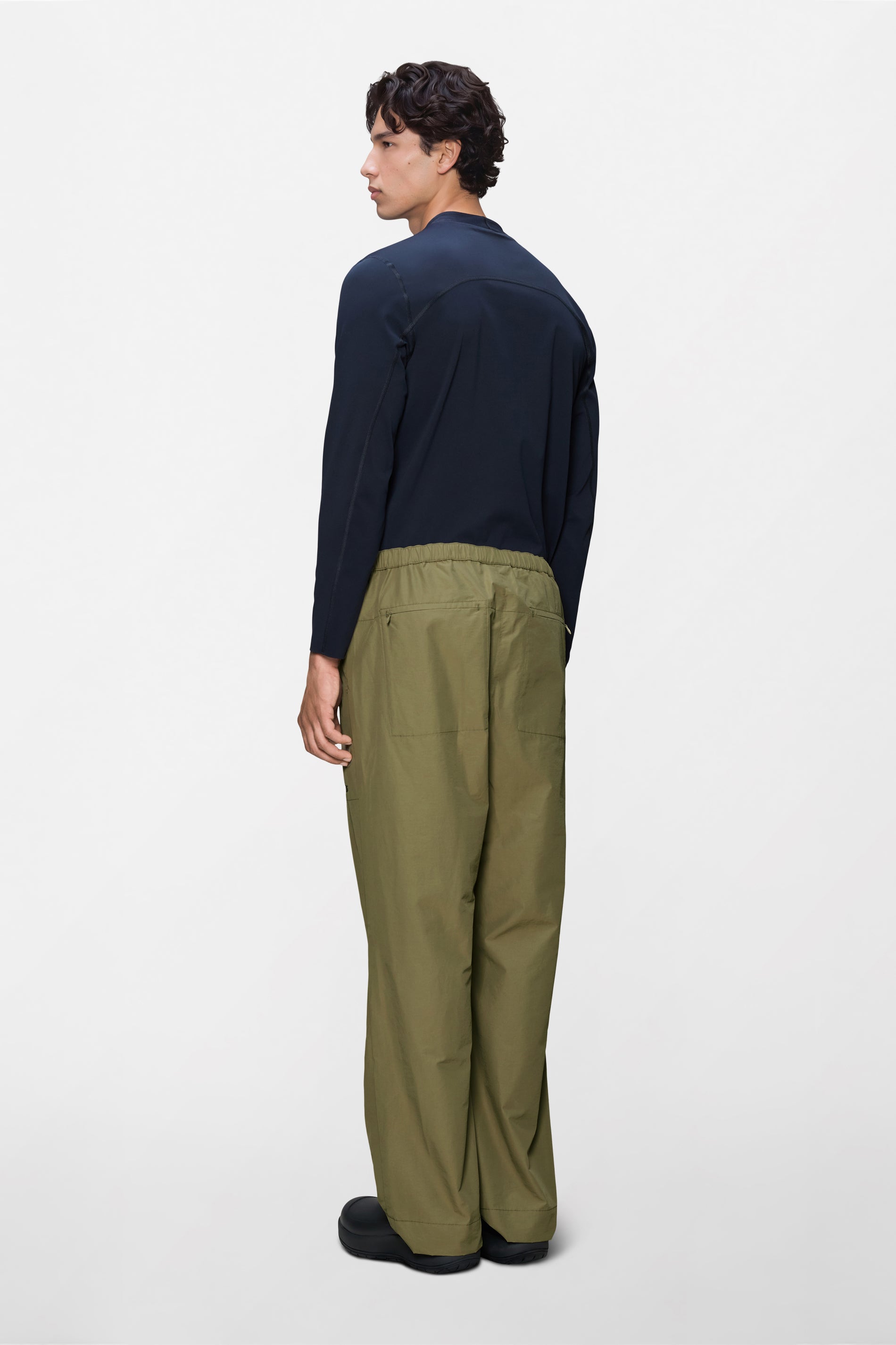 Light Woven Pants Wide