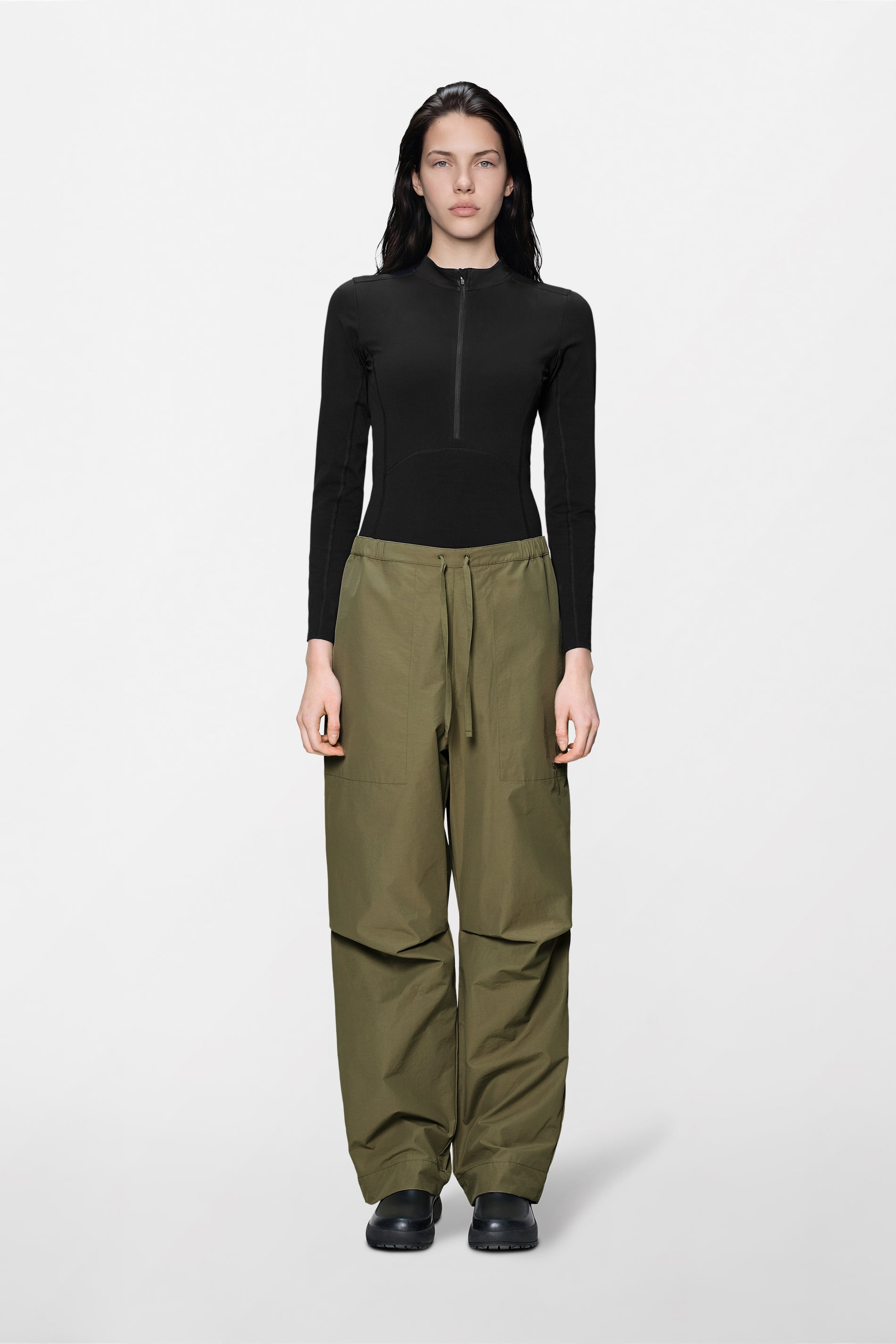 Light Woven Pants Wide