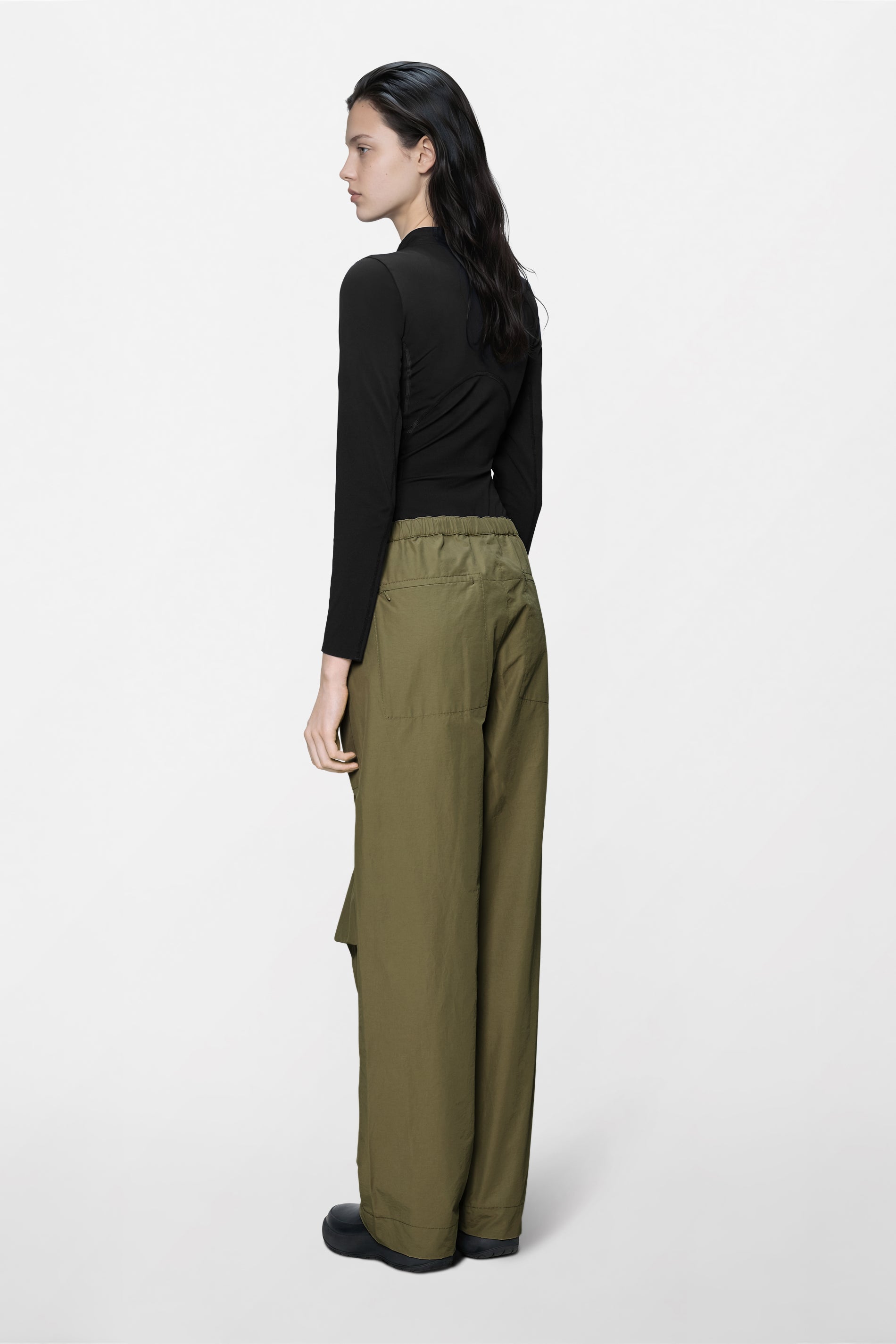 Light Woven Pants Wide