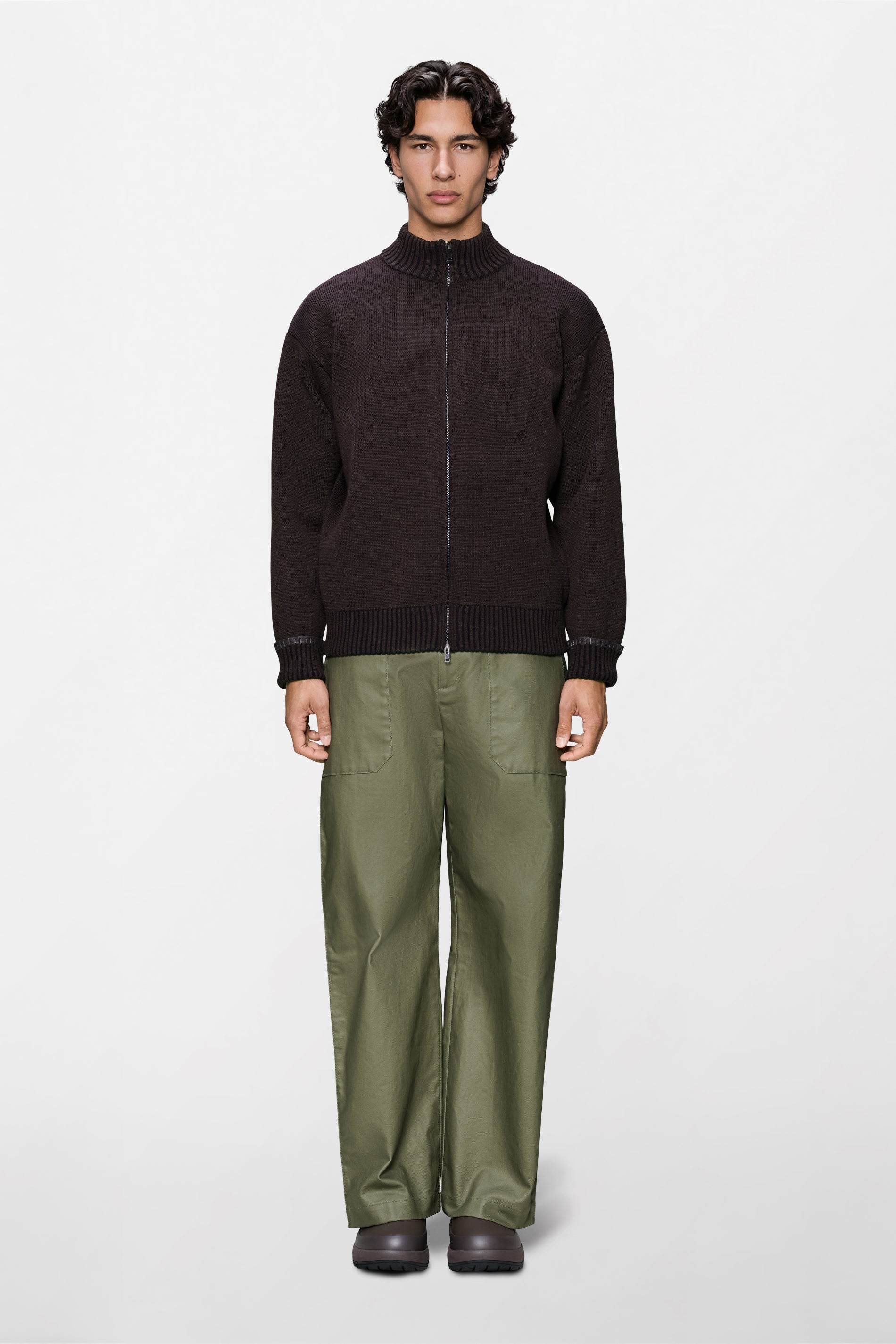 Sowa Knit Zip Cardigan