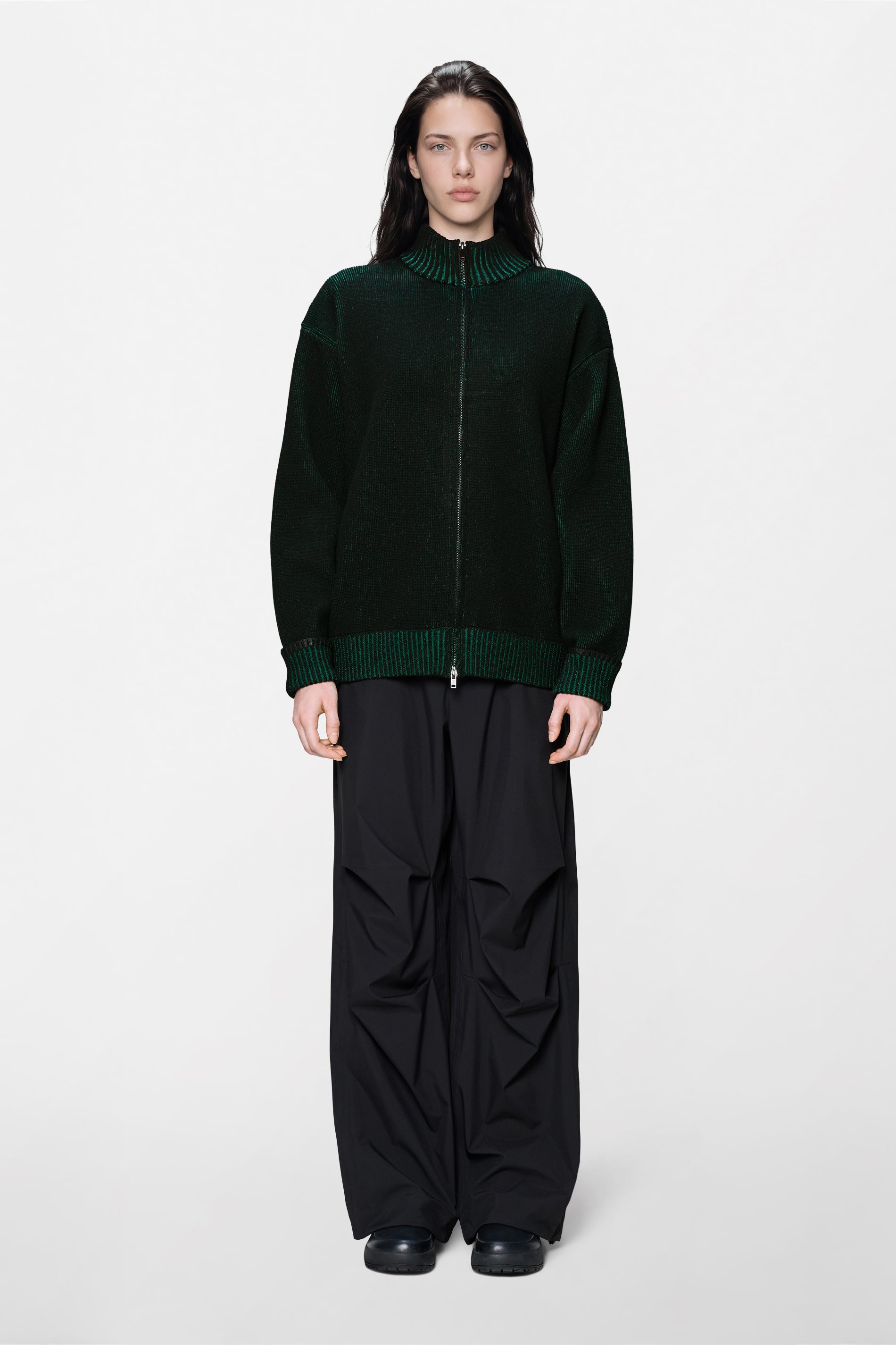 Sowa Knit Zip Cardigan