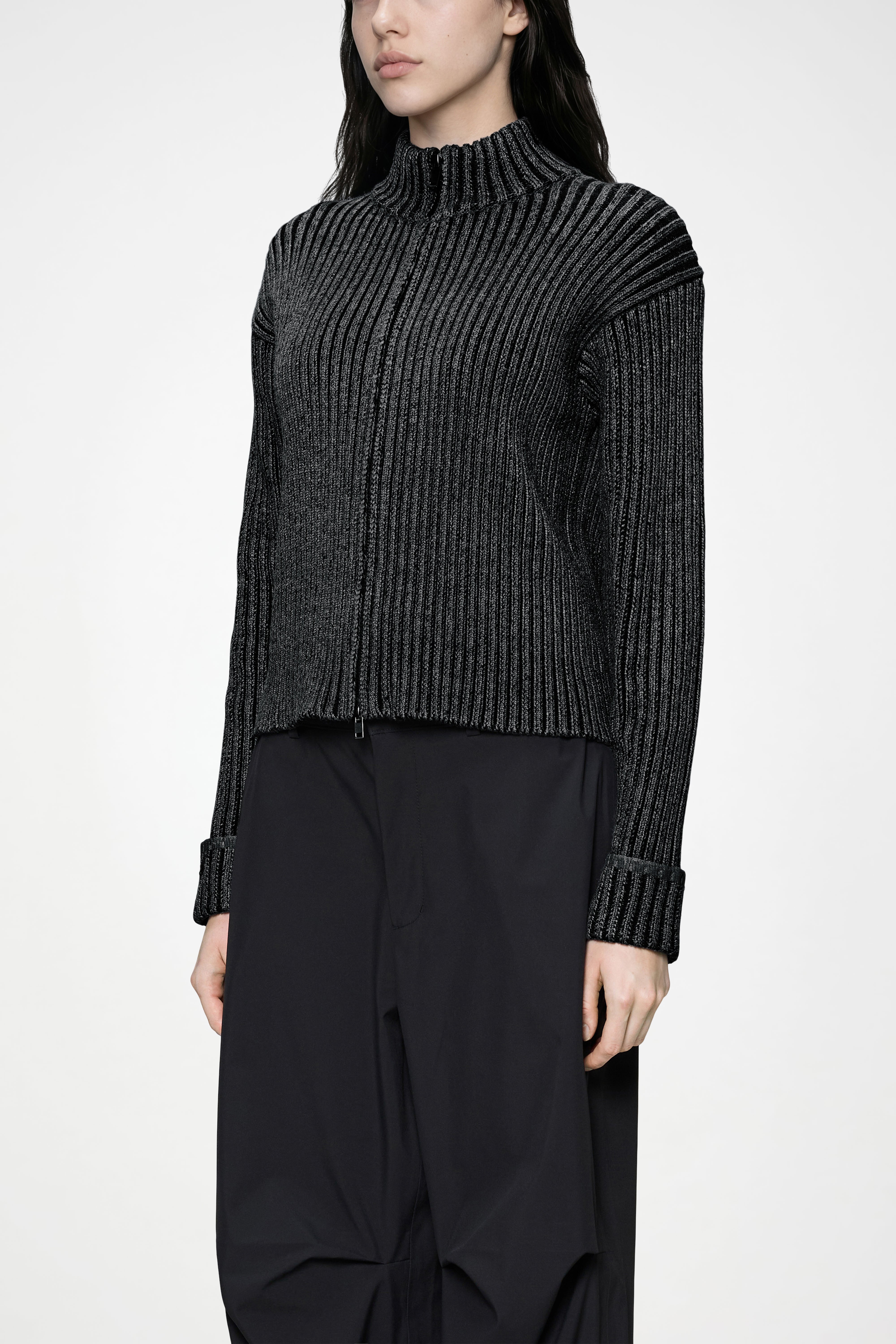 Sapa Knit W Zip Cardigan